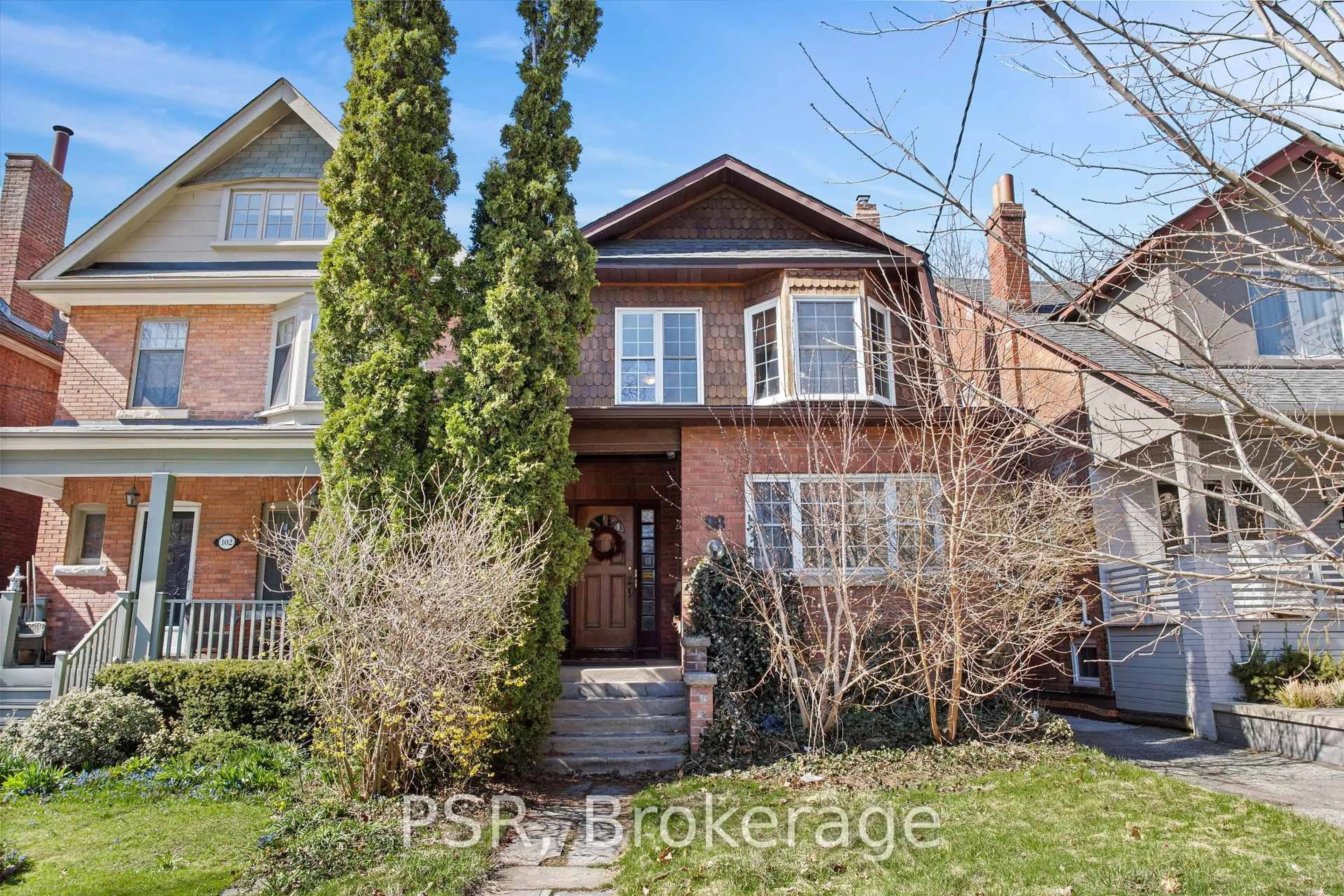 Home with brick exterior material, street for 98 Roselawn Ave, Toronto Ontario M4R 1E6
