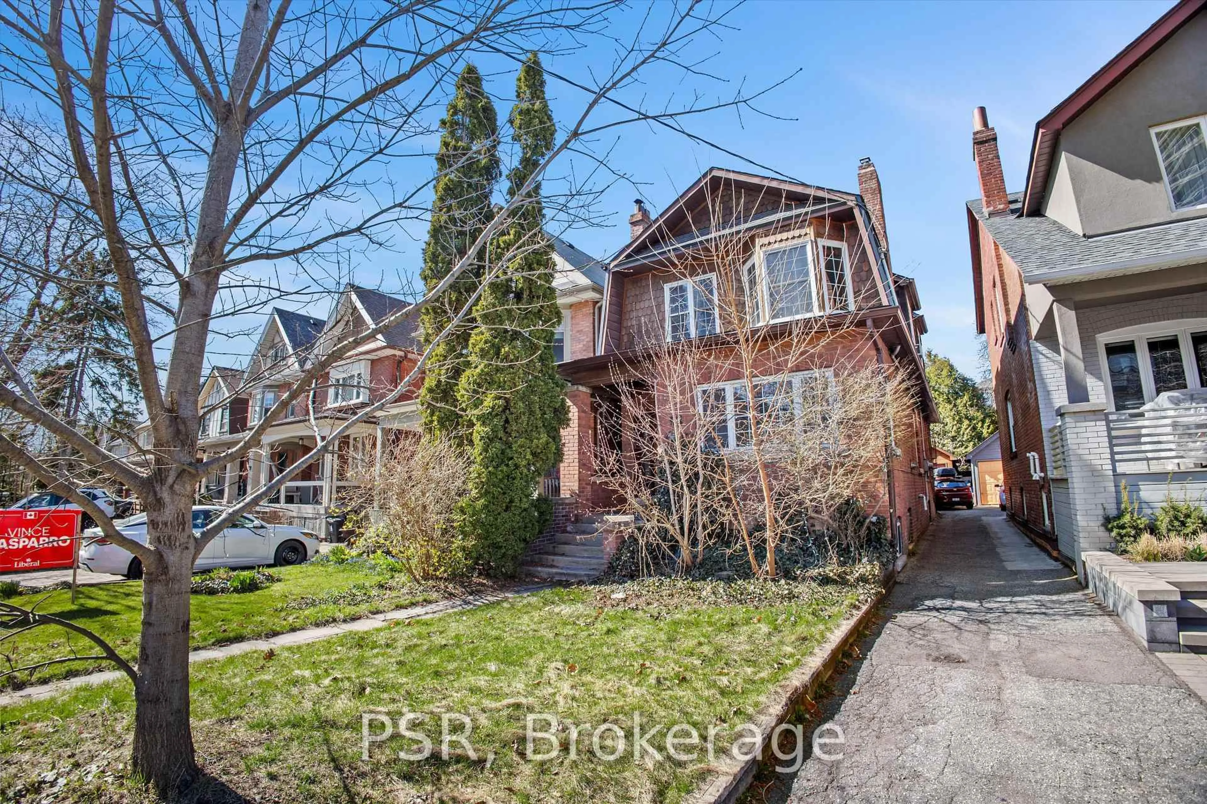 Home with brick exterior material, street for 98 Roselawn Ave, Toronto Ontario M4R 1E6