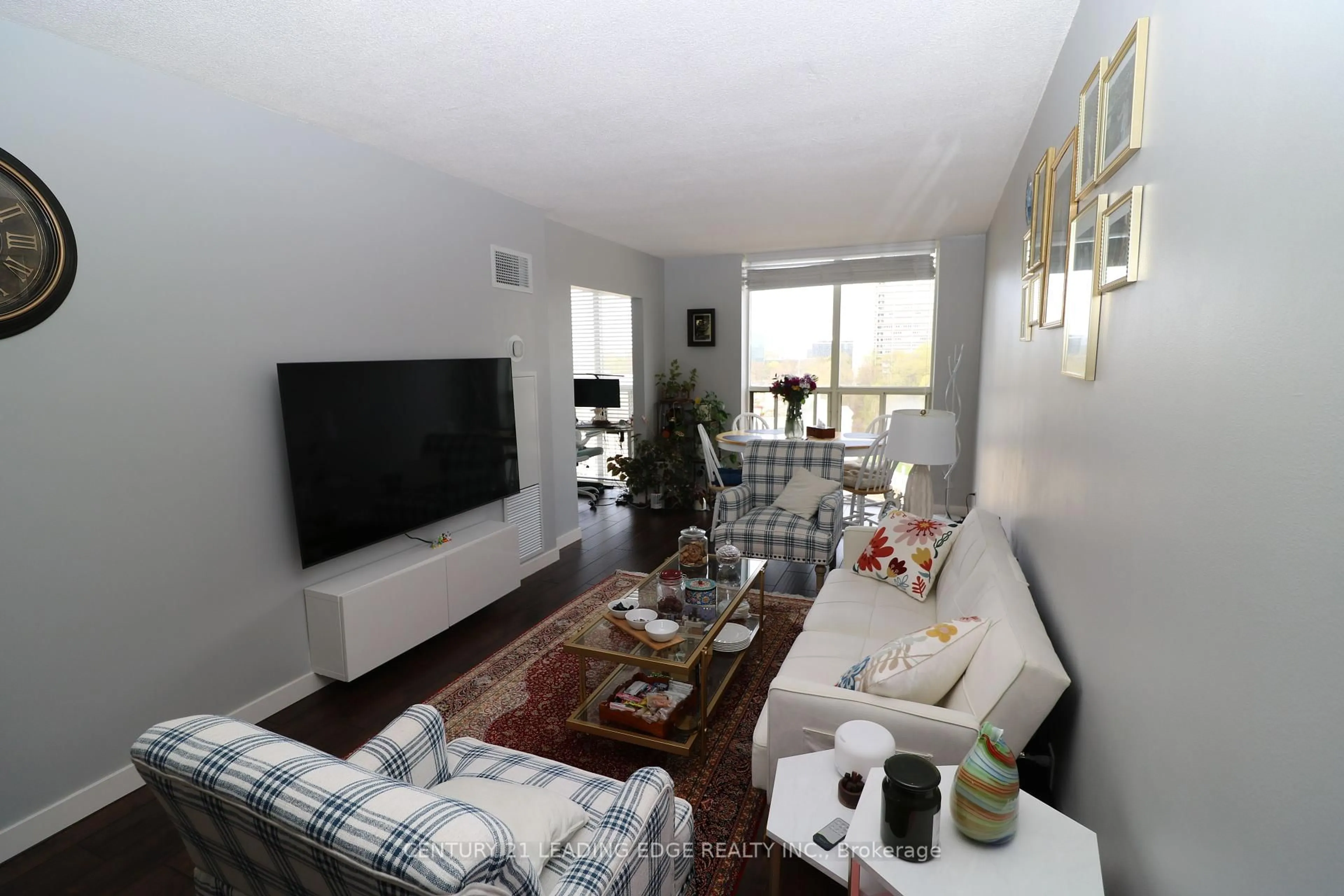 Living room with furniture, unknown for 195 WYNFORD Dr #1508, Toronto Ontario M3C 3P3