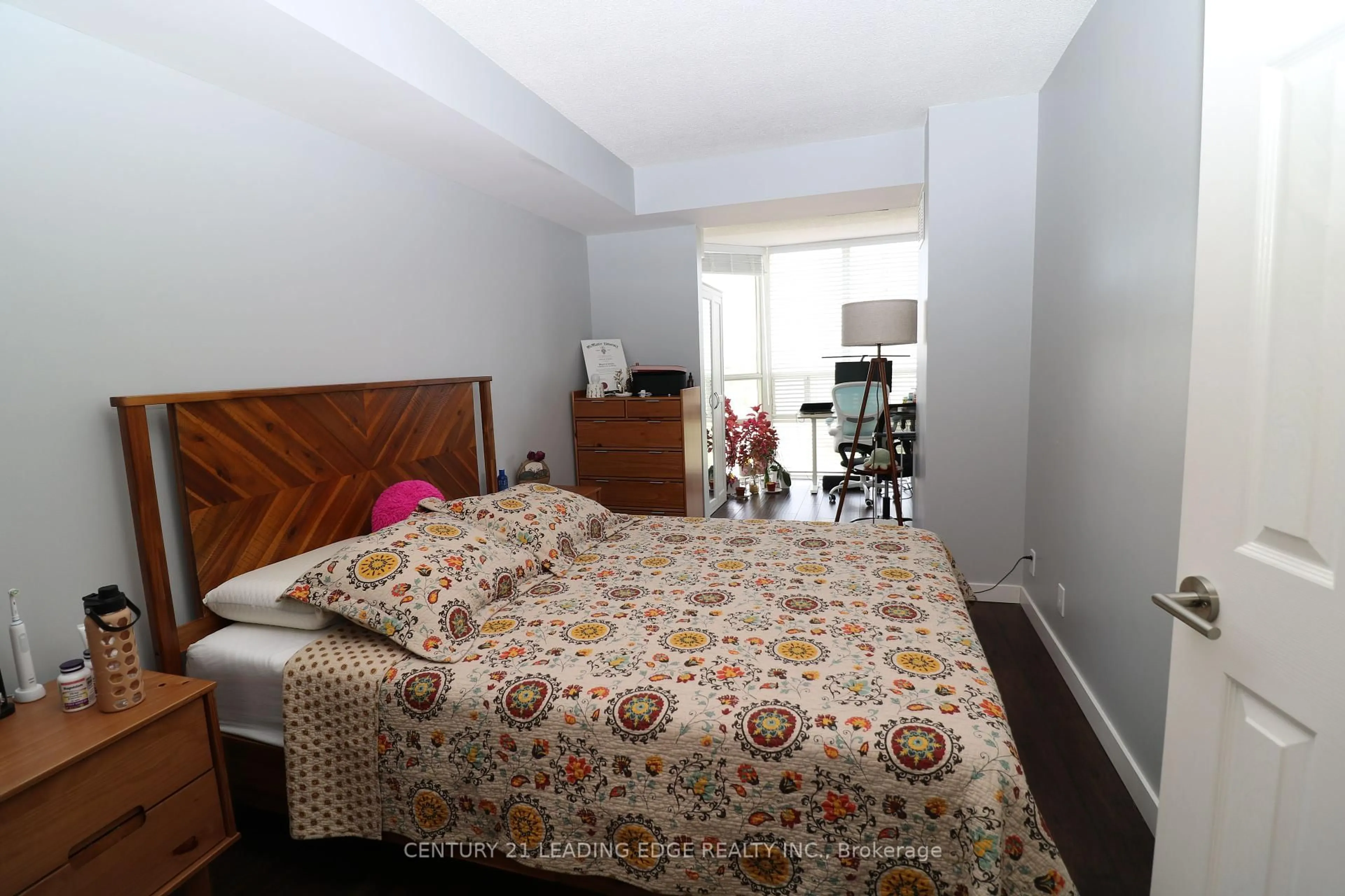 Bedroom with bed, unknown for 195 WYNFORD Dr #1508, Toronto Ontario M3C 3P3