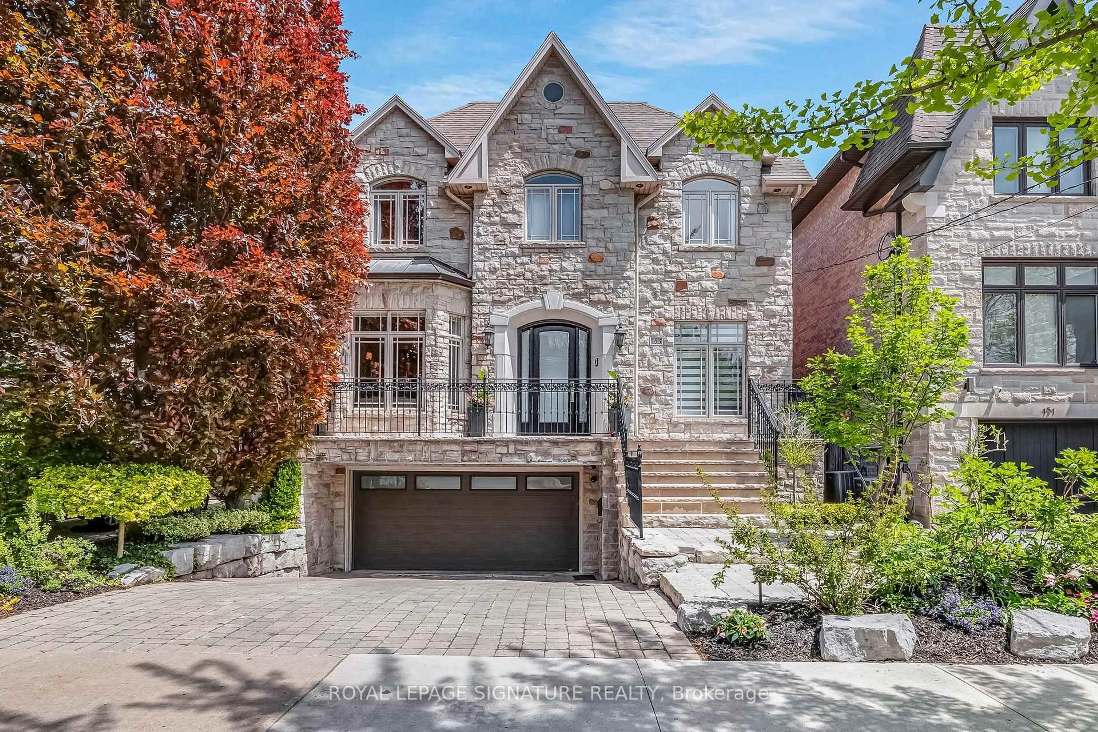 Home with brick exterior material, street for 153 Falkirk St, Toronto Ontario M5M 4K4