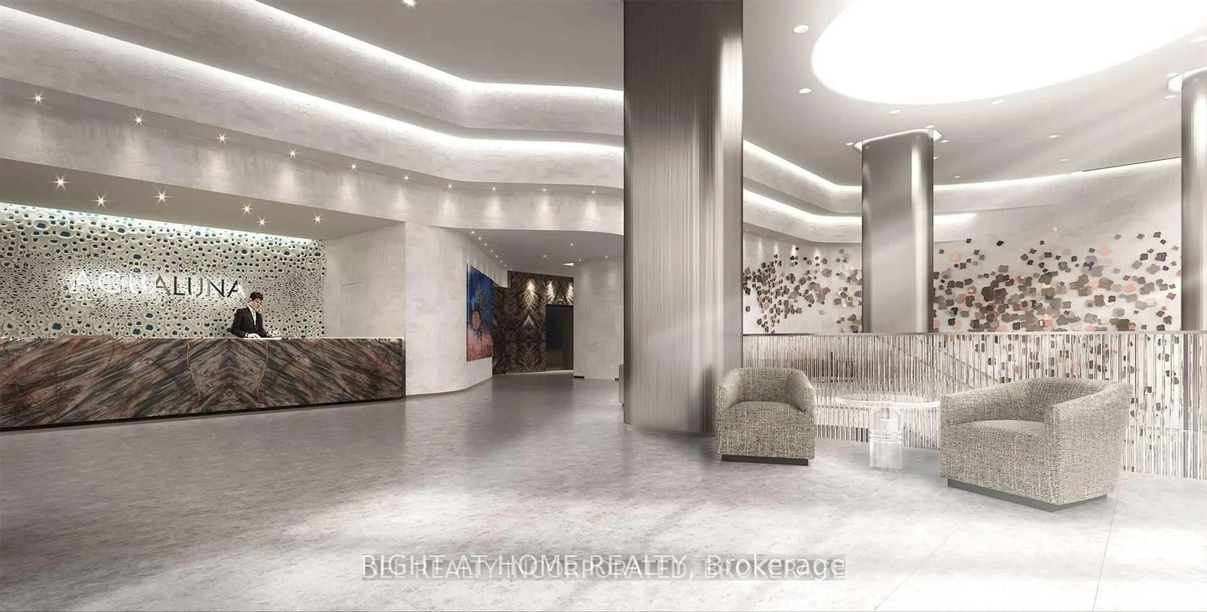 Lobby for 155 Merchants' Wharf N/A, Toronto Ontario A1A 1A1