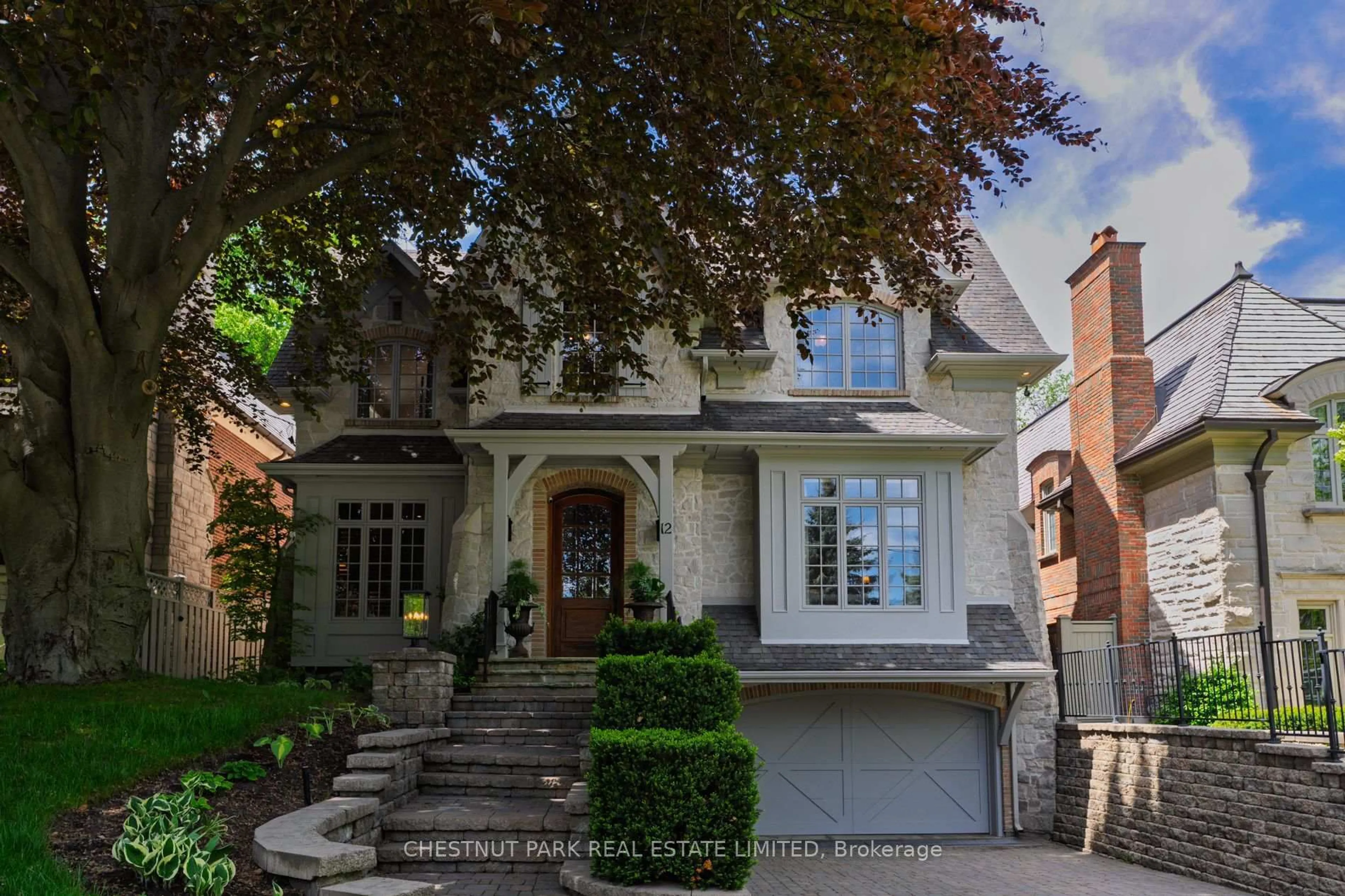 Home with brick exterior material, street for 12 Blyth Hill Rd, Toronto Ontario M4N 3L4