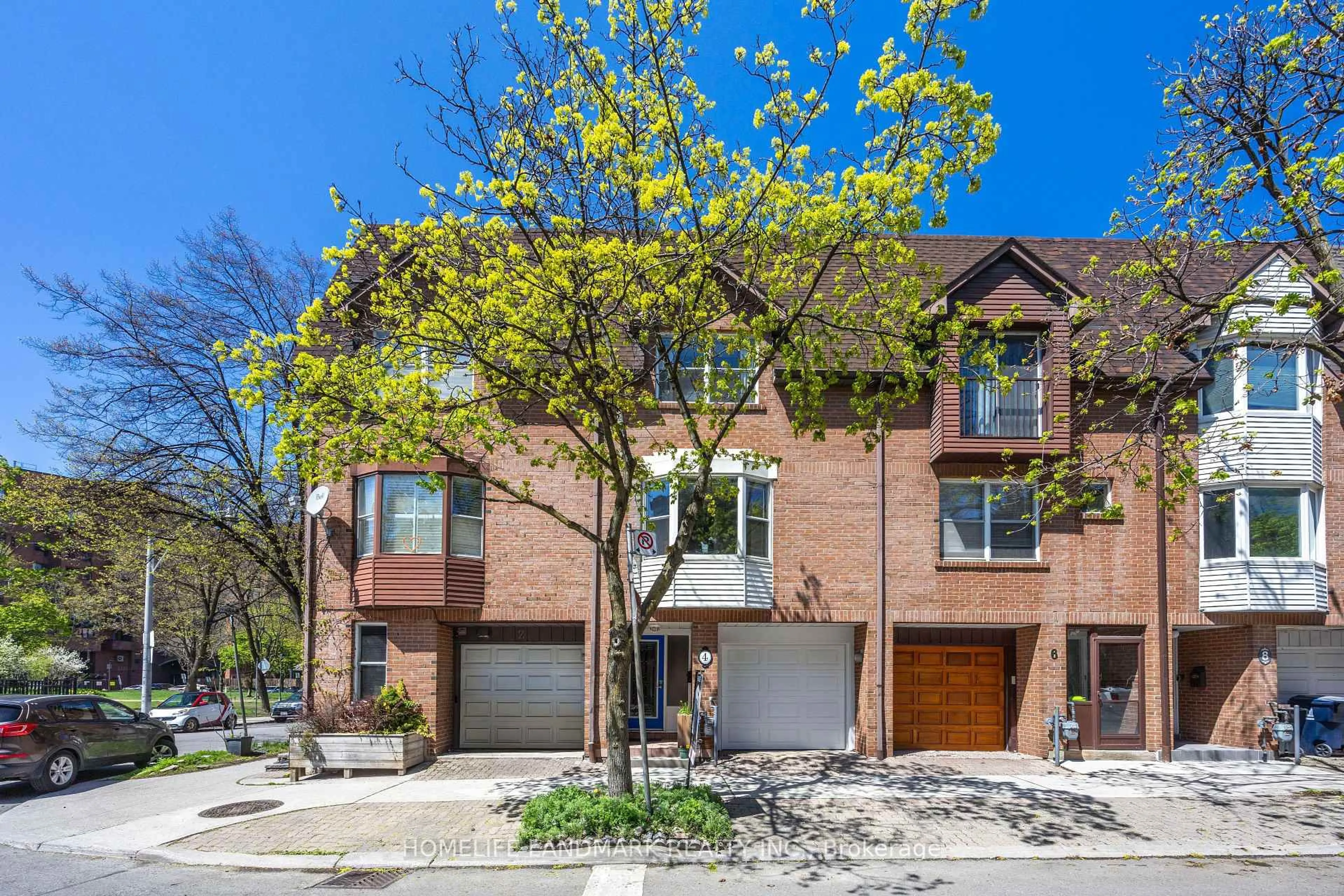 Home with brick exterior material, street for 4 Longboat Ave, Toronto Ontario M5A 4E1