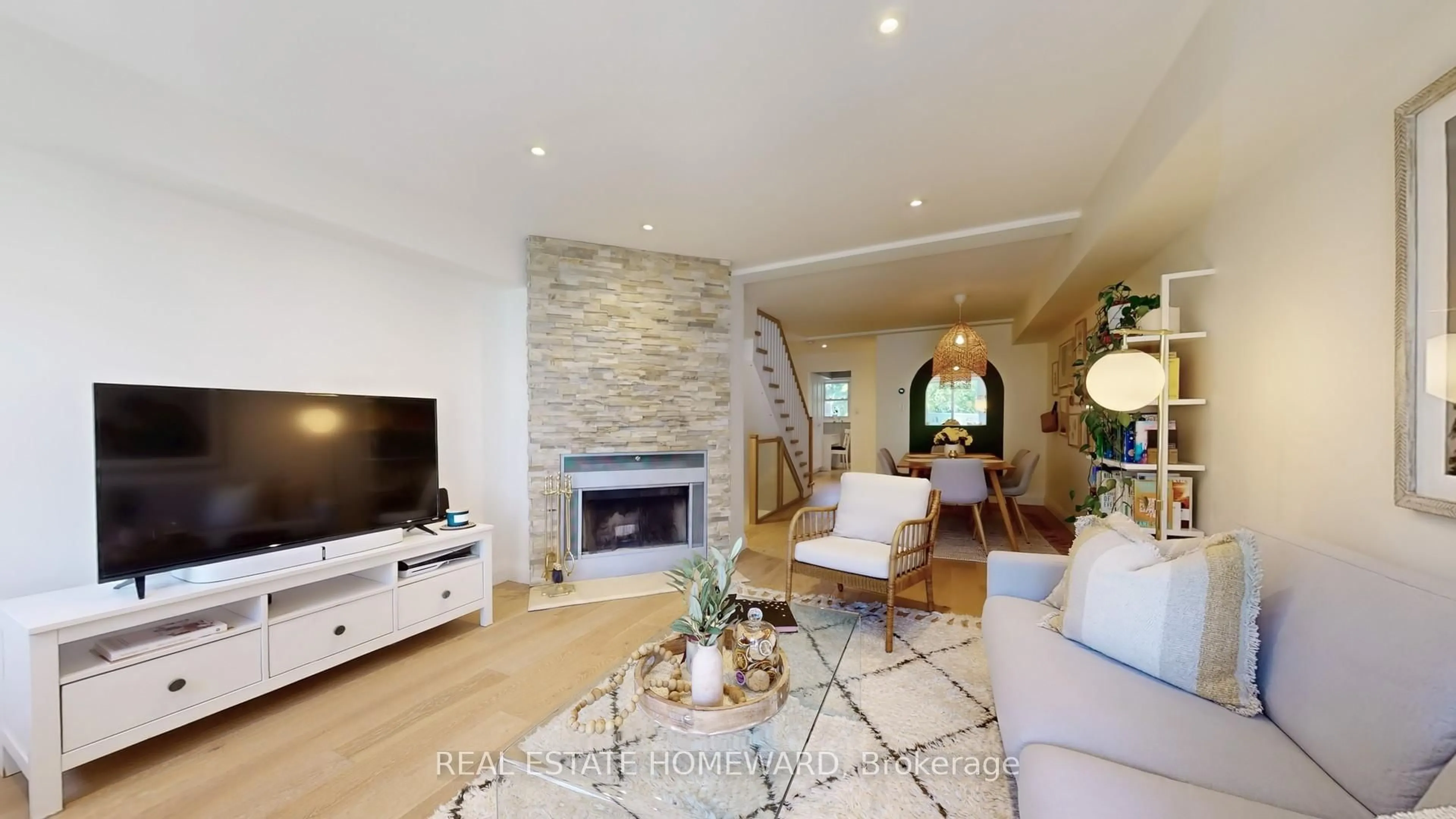 Living room with furniture, unknown for 895 Adelaide St #B, Toronto Ontario M6J 3T1