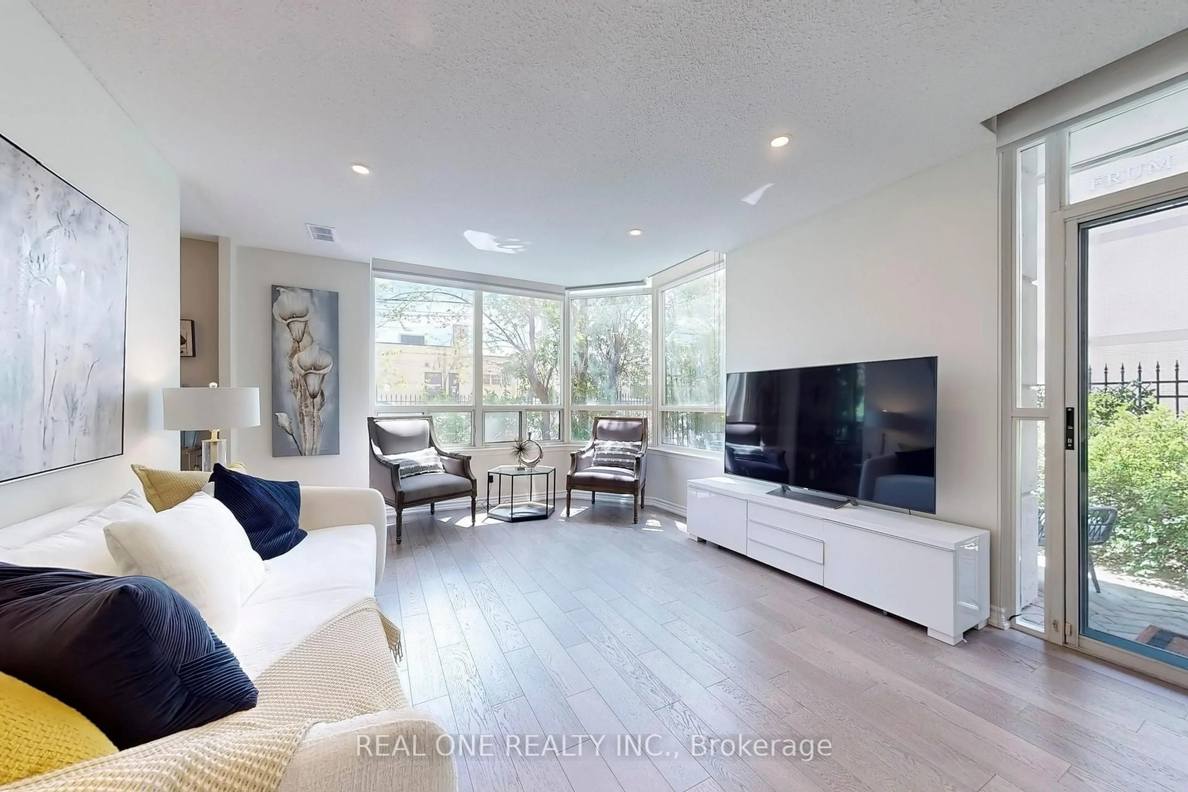 Living room with furniture, unknown for 8 Covington Rd #101, Toronto Ontario M6A 3E5