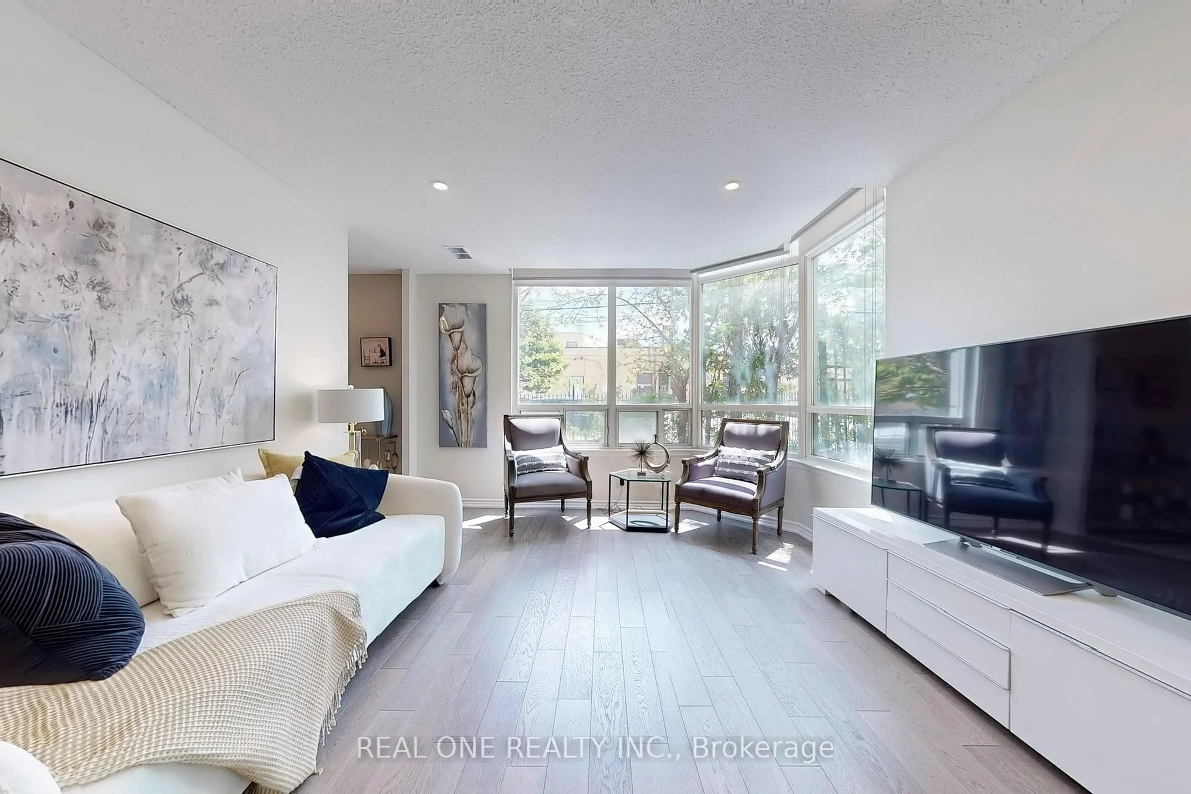 Living room with furniture, unknown for 8 Covington Rd #101, Toronto Ontario M6A 3E5