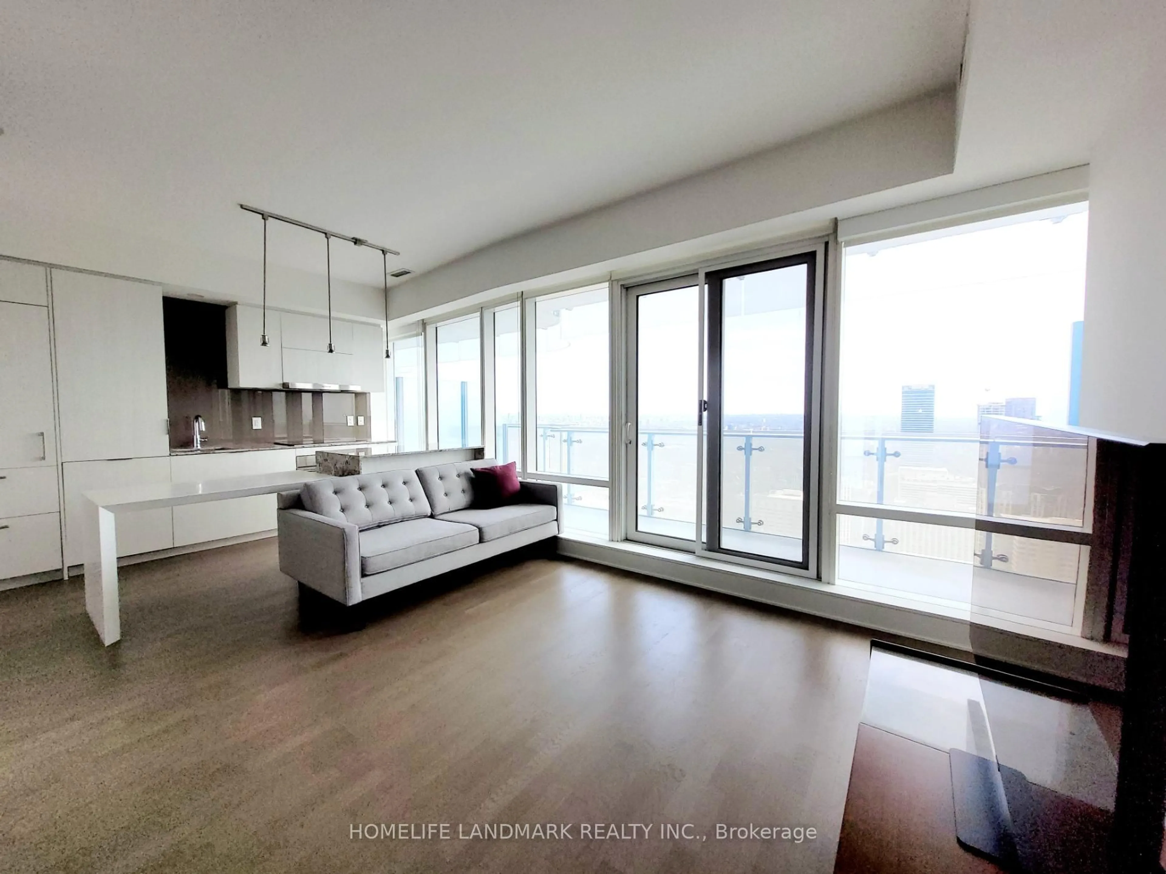 Living room with furniture, unknown for 1 Bloor St #4602, Toronto Ontario M4W 0A8