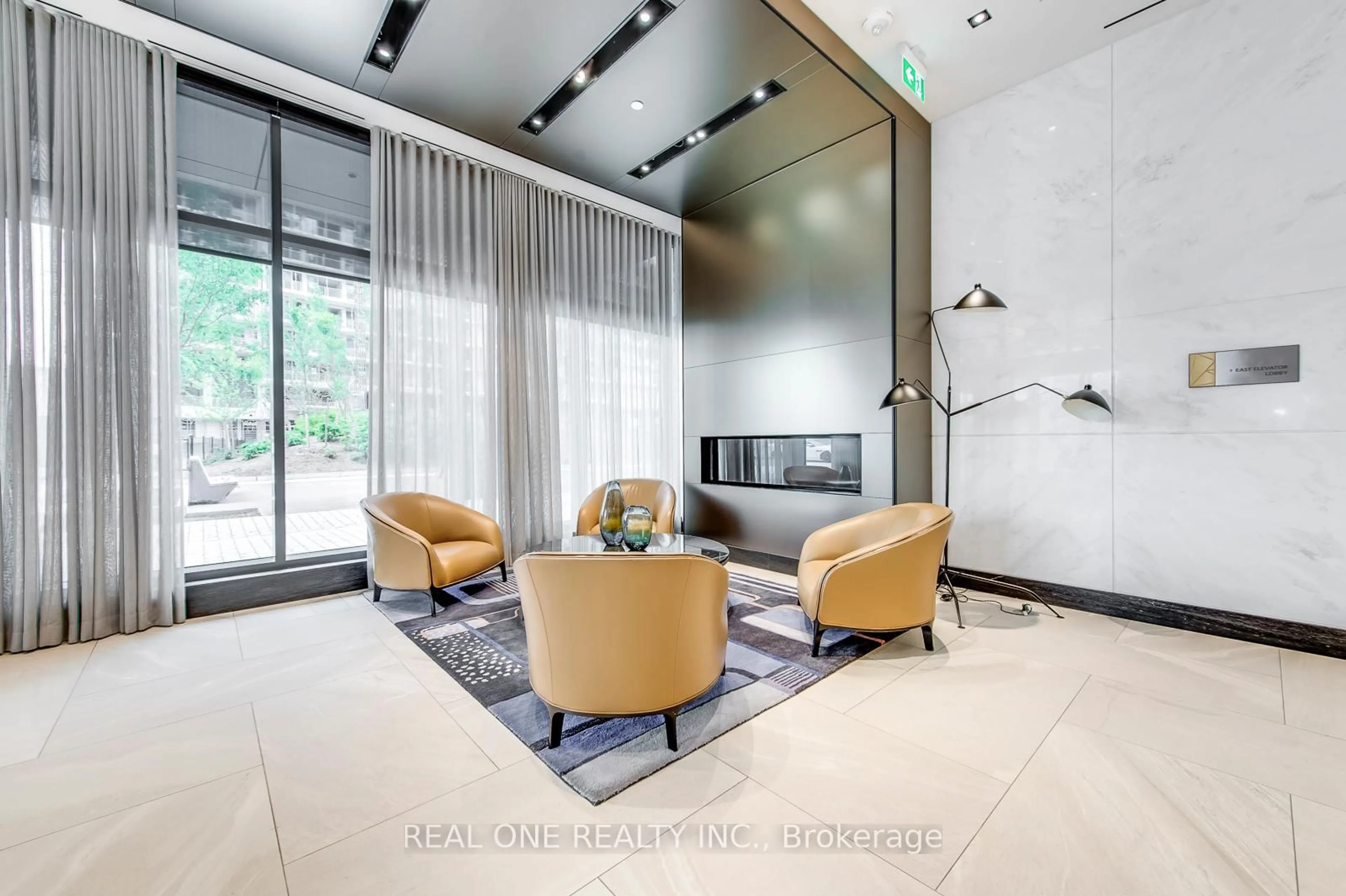 Lobby for 1 Edgewater Dr #612, Toronto Ontario M5A 0L1