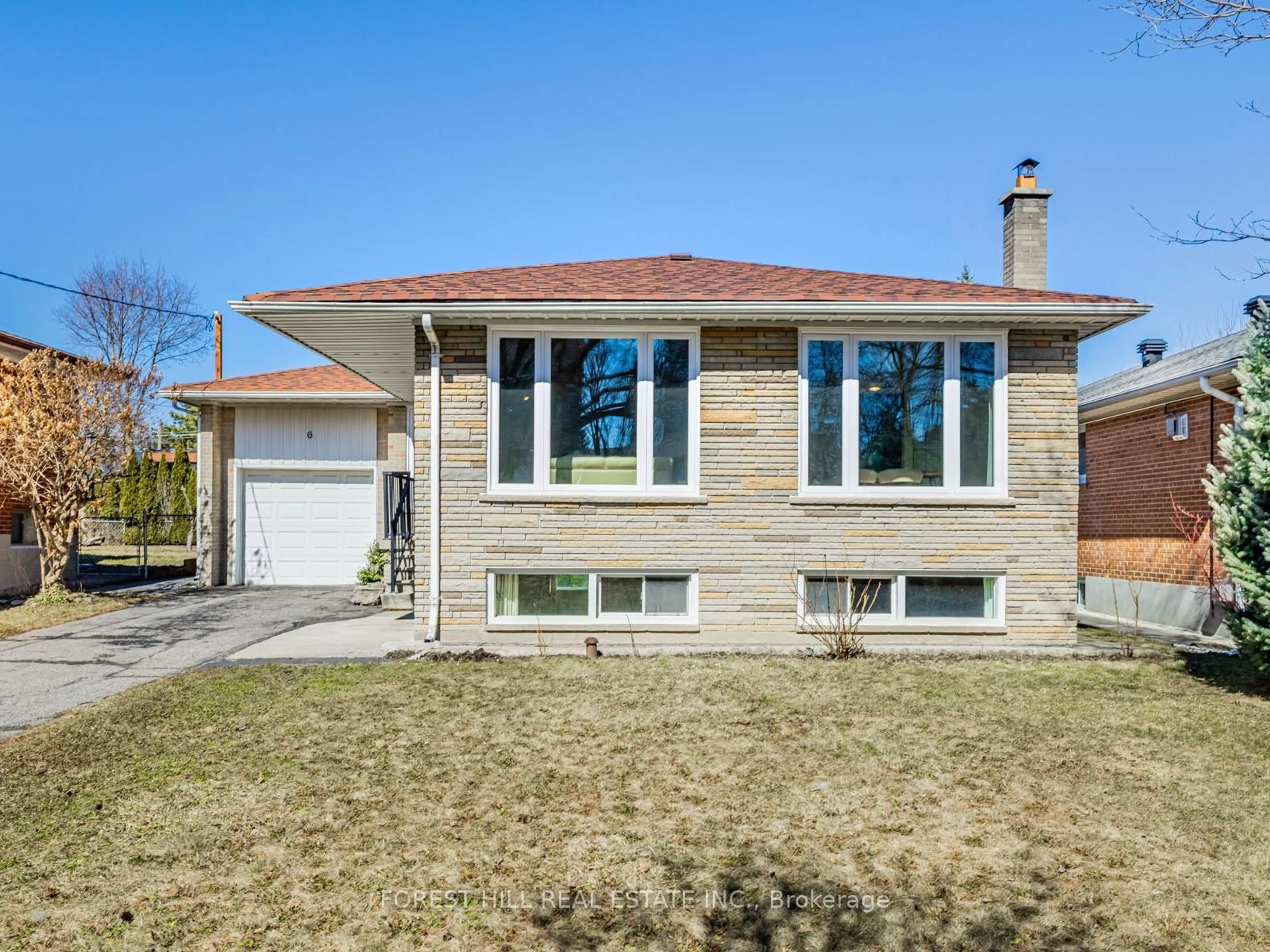 Home with brick exterior material, street for 6 Arrowstook Rd, Toronto Ontario M2K 1J9