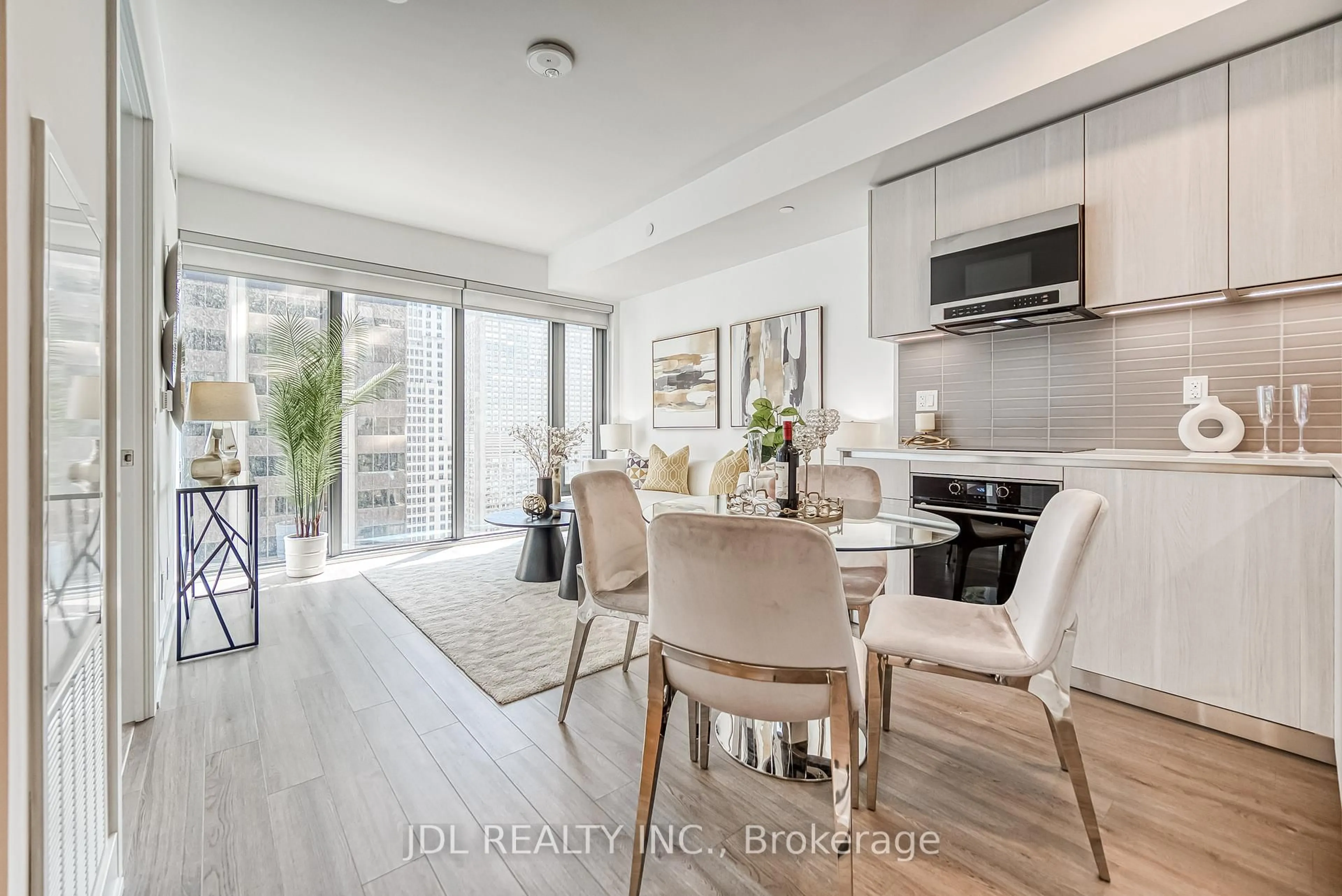 Open concept kitchen, unknown for 8 Cumberland St #3105, Toronto Ontario M4W 0B6