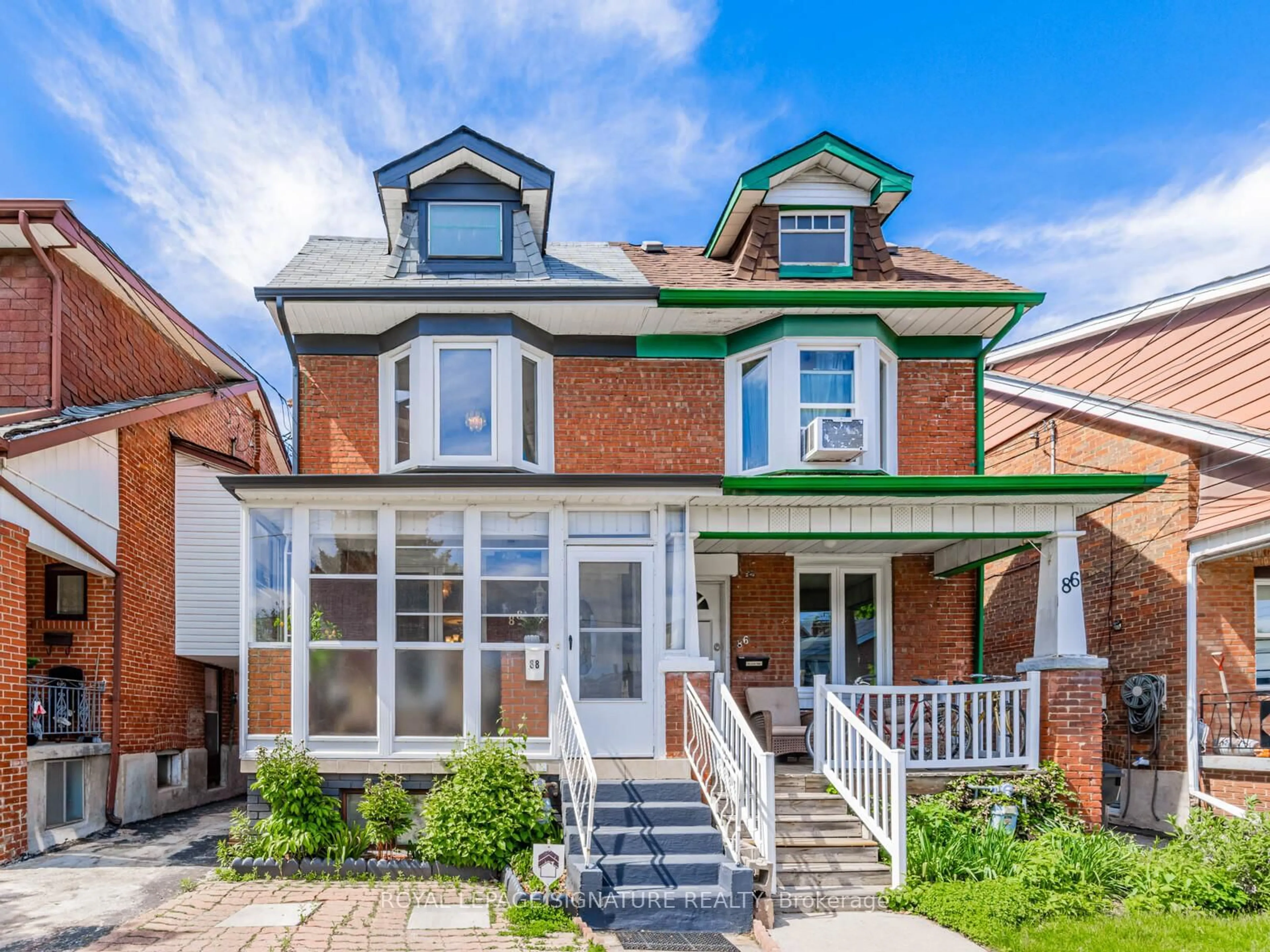 Home with brick exterior material, street for 88 Cloverlawn Ave, Toronto Ontario M6E 1H7
