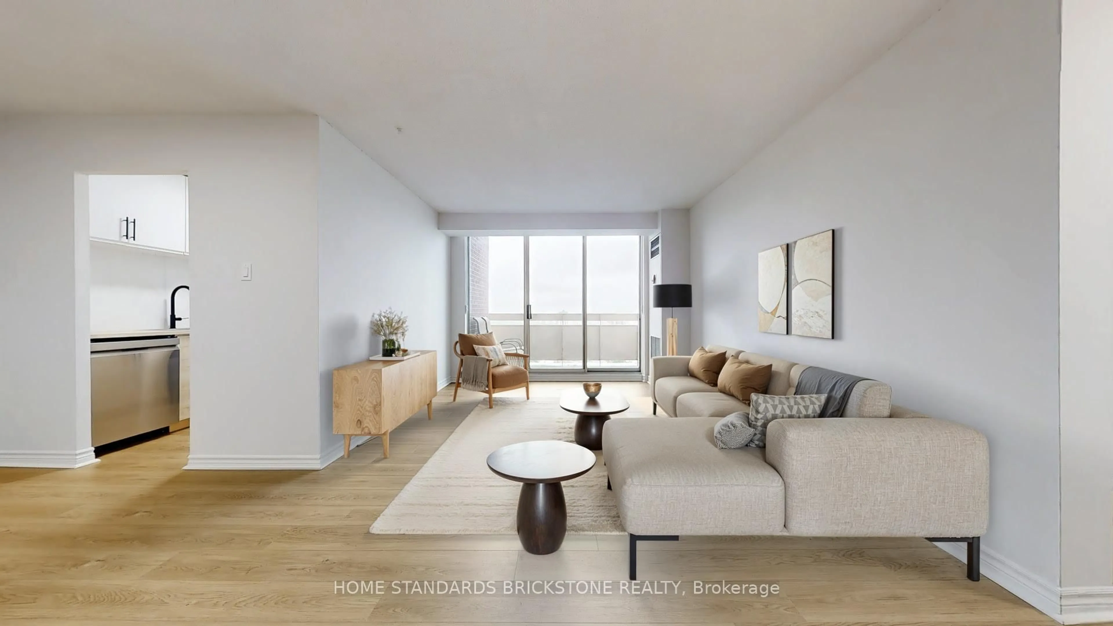 Living room with furniture, unknown for 205 Hilda Ave #2202, Toronto Ontario M2M 4B1