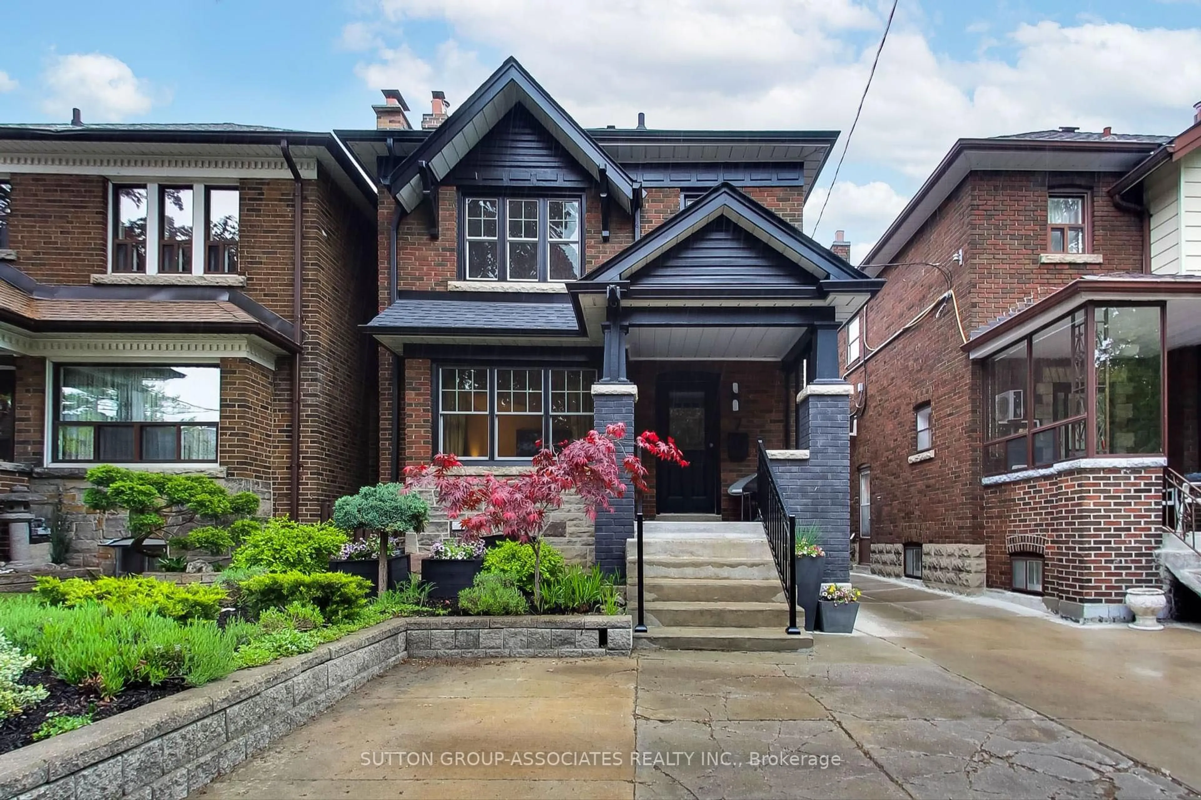 Home with brick exterior material, street for 7 Roseneath Gdns, Toronto Ontario M6C 3X5