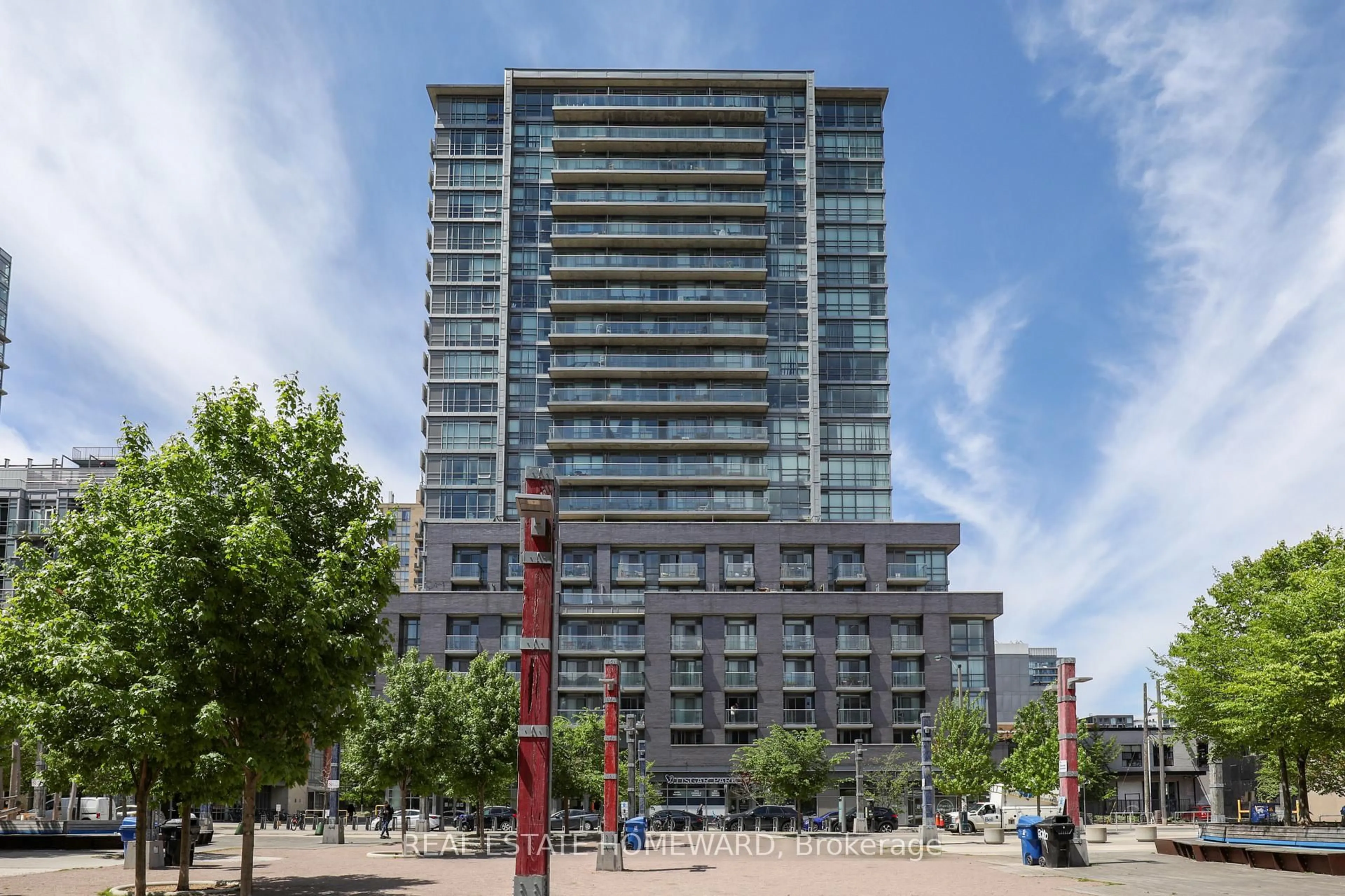 Patio, unknown for 68 Abell St #737, Toronto Ontario M6J 0B1