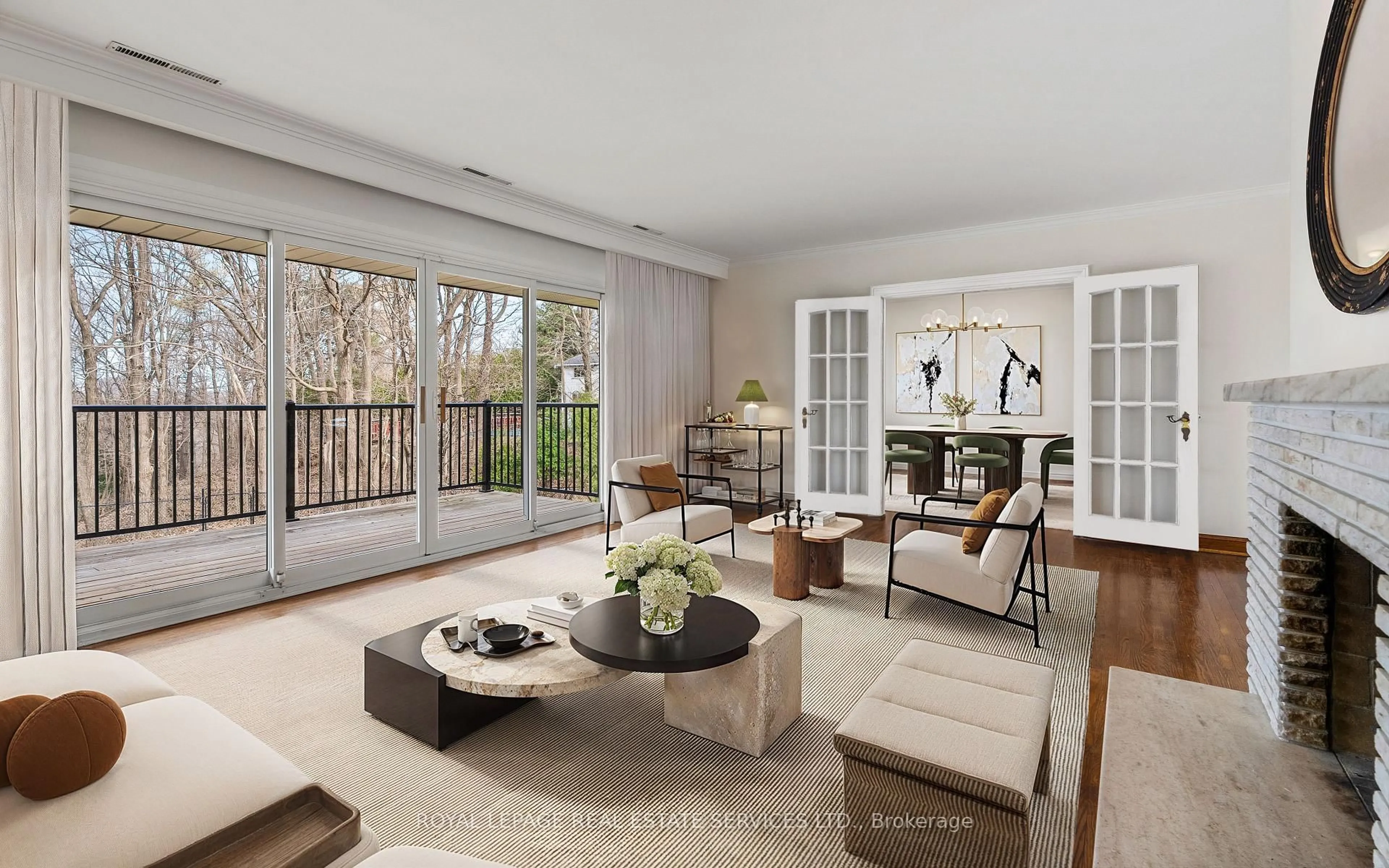 Living room with furniture, unknown for 83 Page Ave, Toronto Ontario M2K 2B8