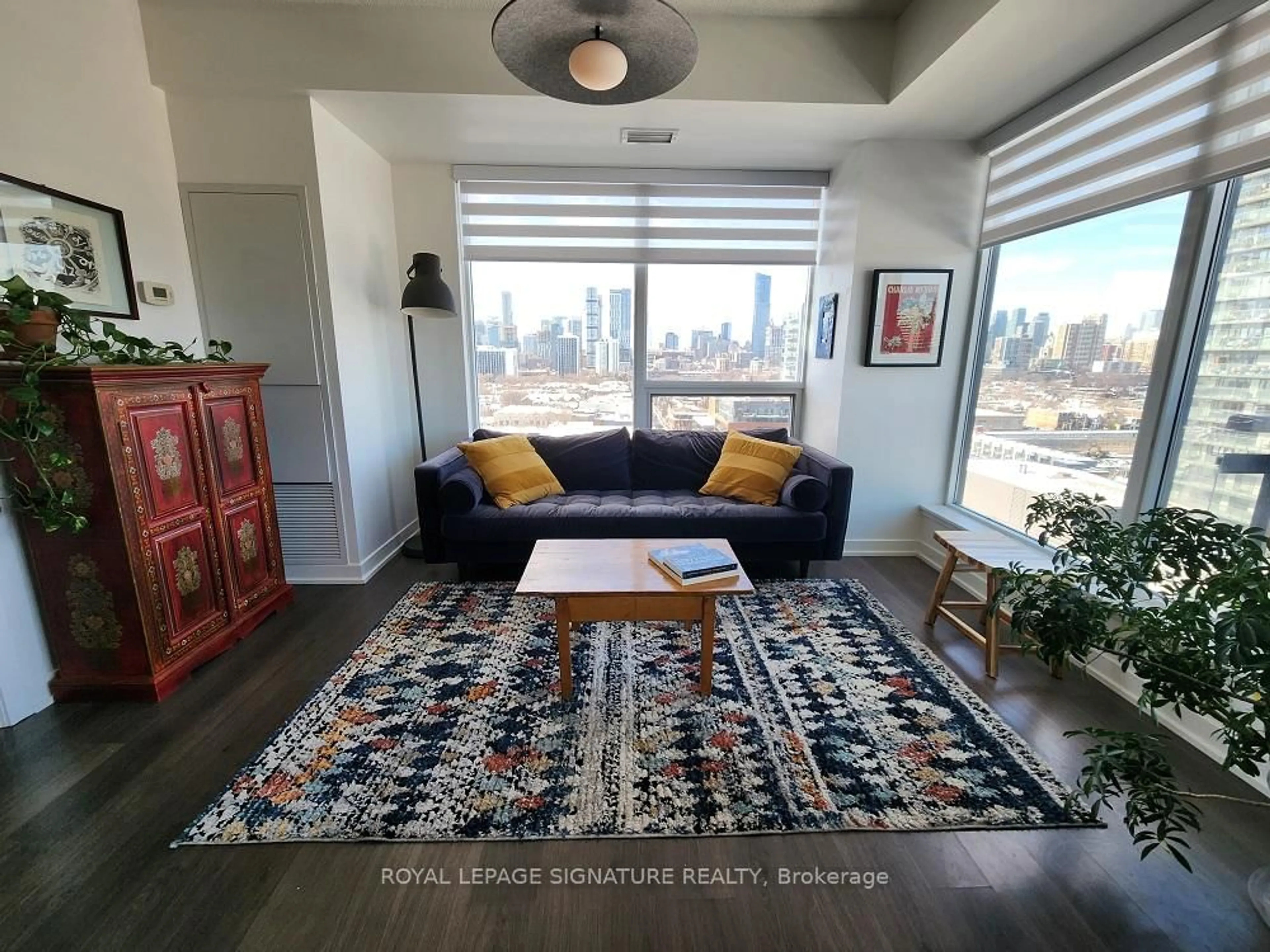 Living room with furniture, unknown for 225 Sackville St #1409, Toronto Ontario M5A 0B9