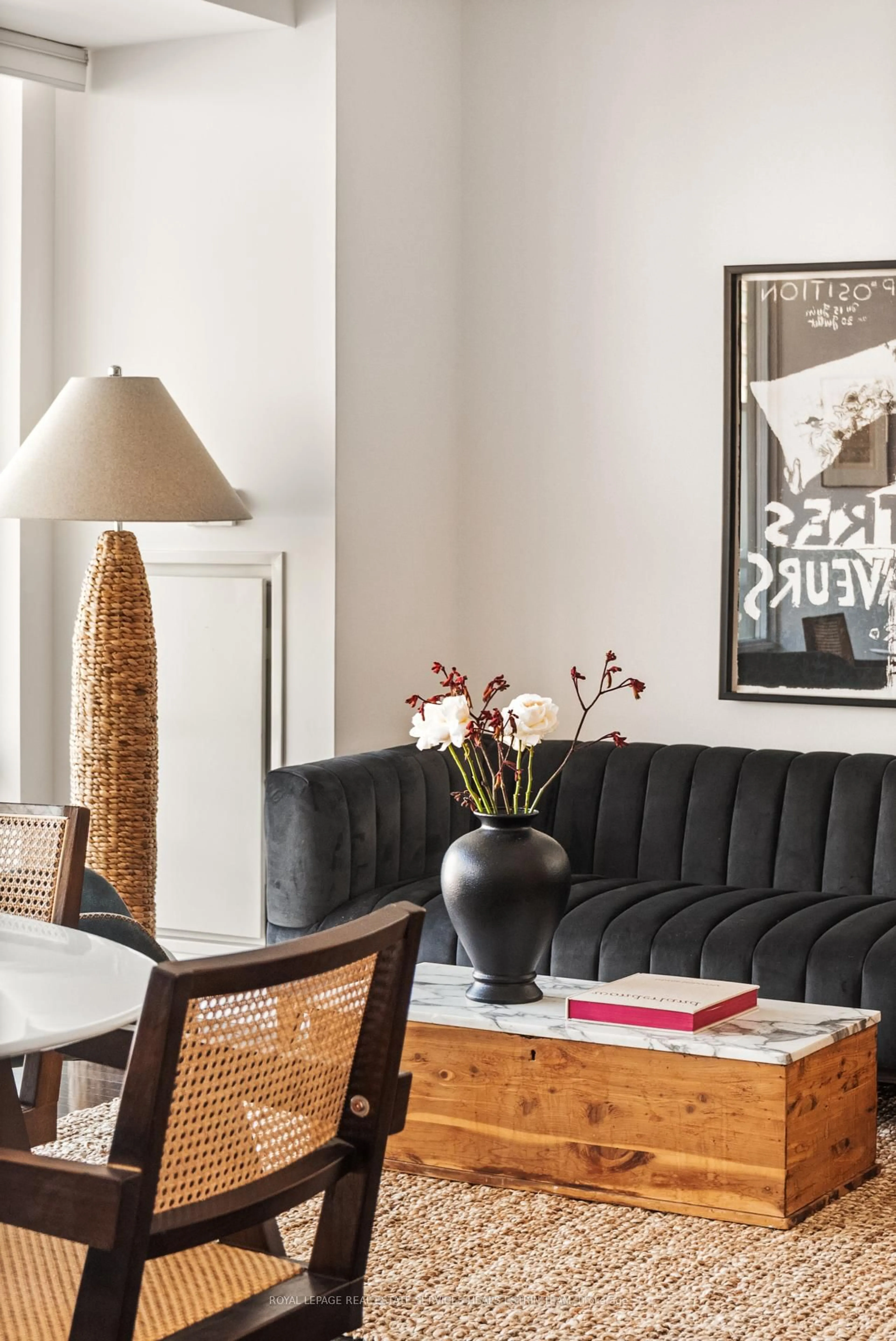 Living room with furniture, unknown for 1 Bedford Rd #613, Toronto Ontario M5R 2J7