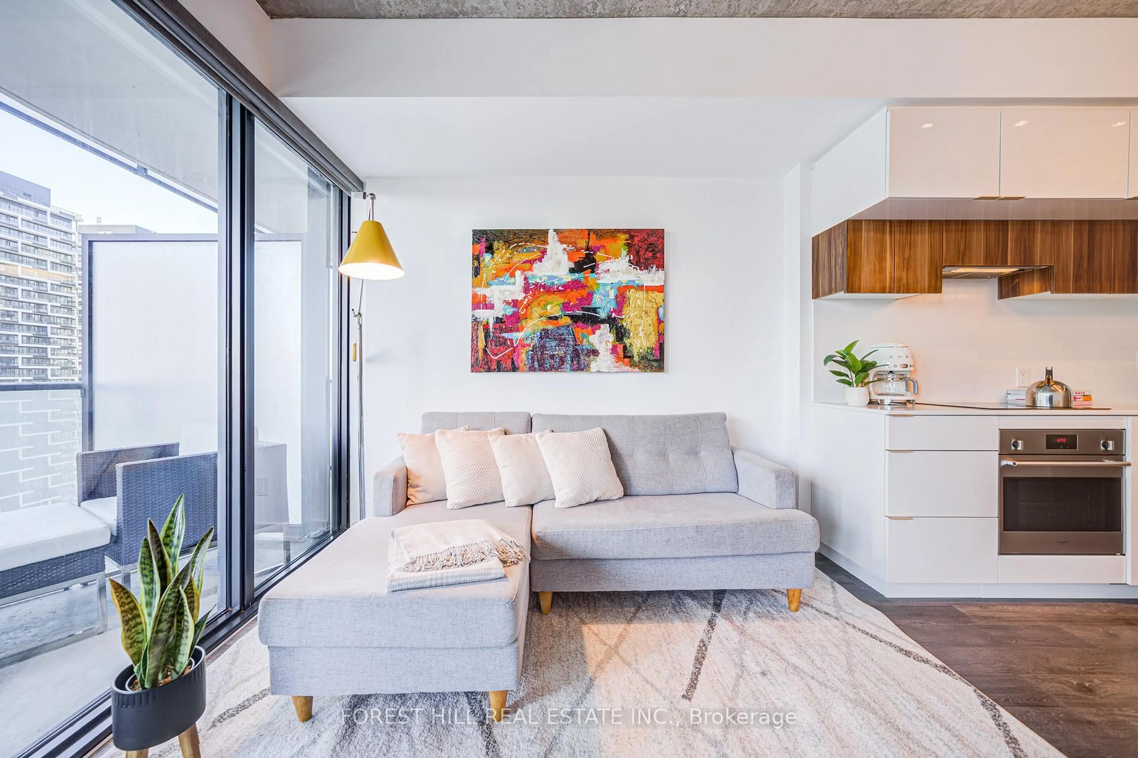 Living room with furniture, unknown for 185 Roehampton Ave #2501, Toronto Ontario M4P 0C6