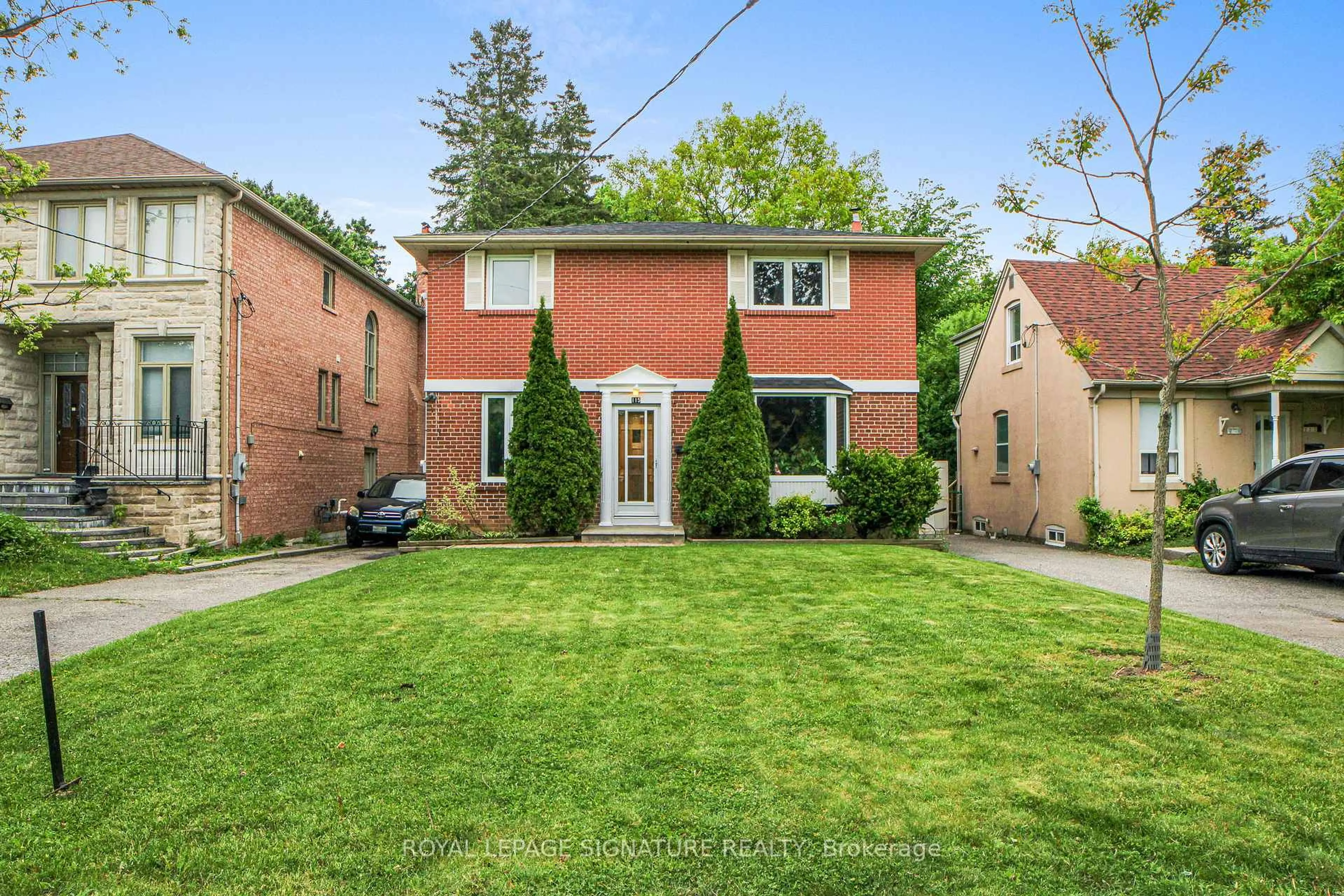 Home with brick exterior material, street for 115 McKee Ave, Toronto Ontario M2N 4C2