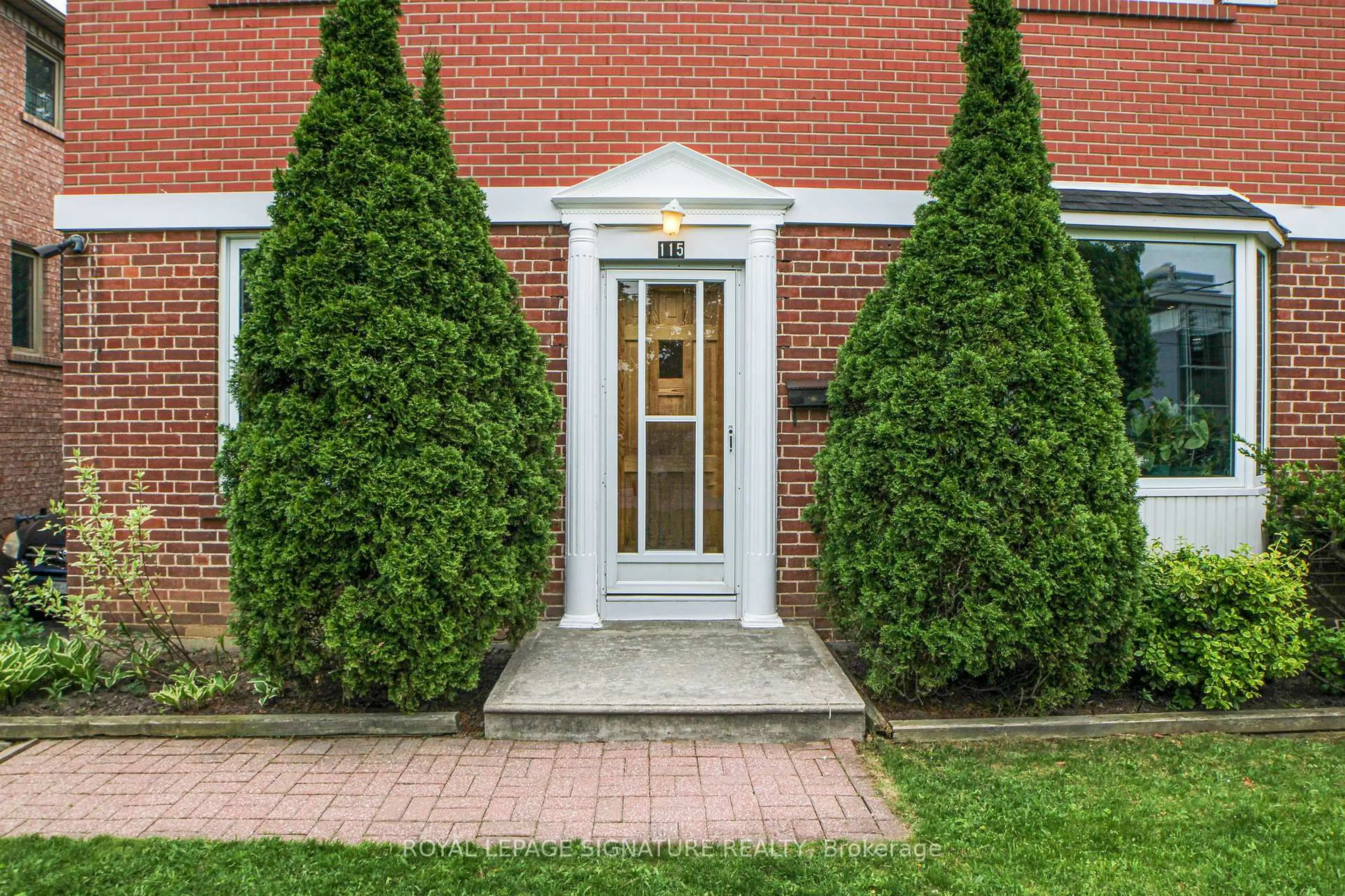 Home with brick exterior material, street for 115 McKee Ave, Toronto Ontario M2N 4C2