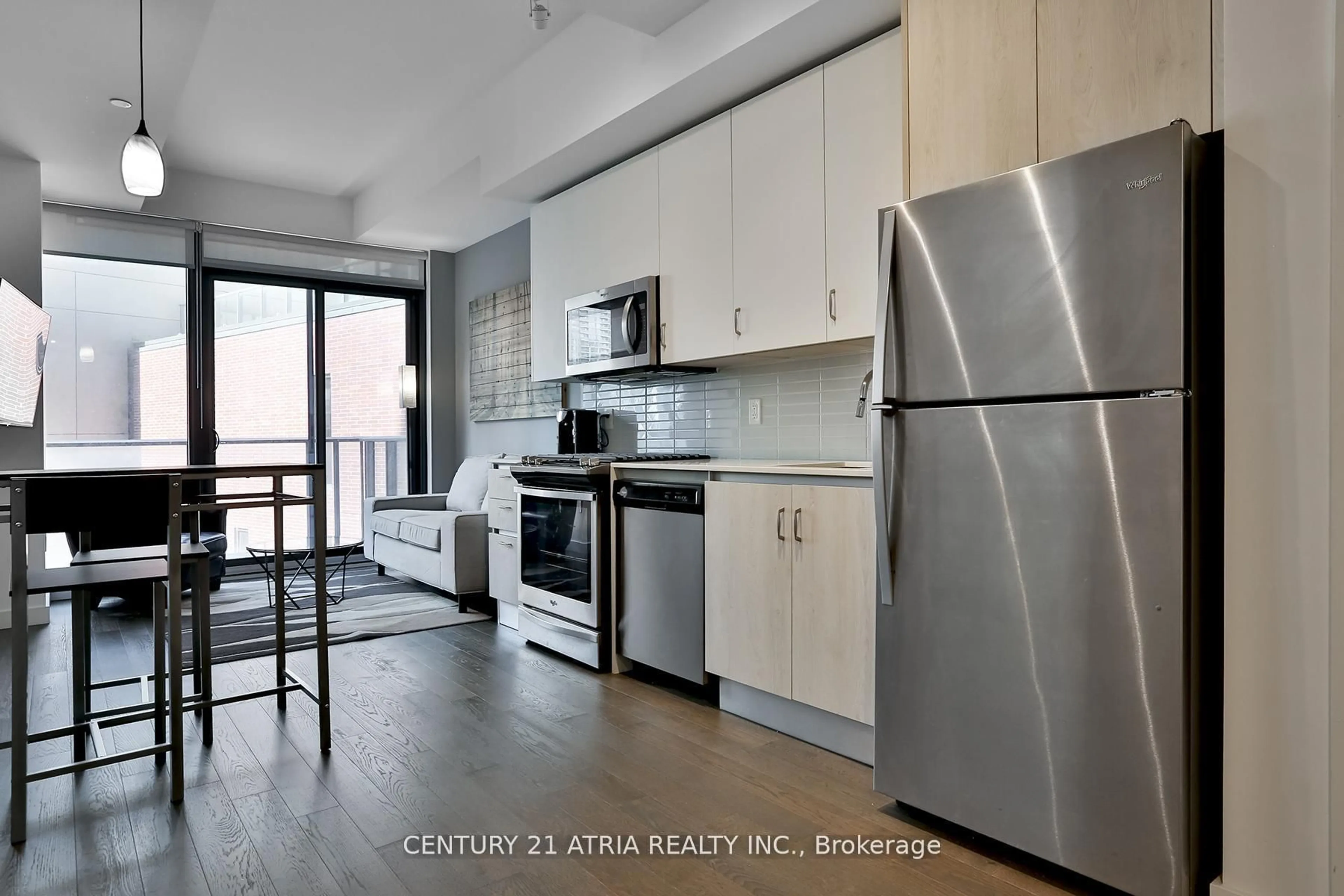 Standard kitchen, unknown for 2a Church St #707, Toronto Ontario M5E 0E1