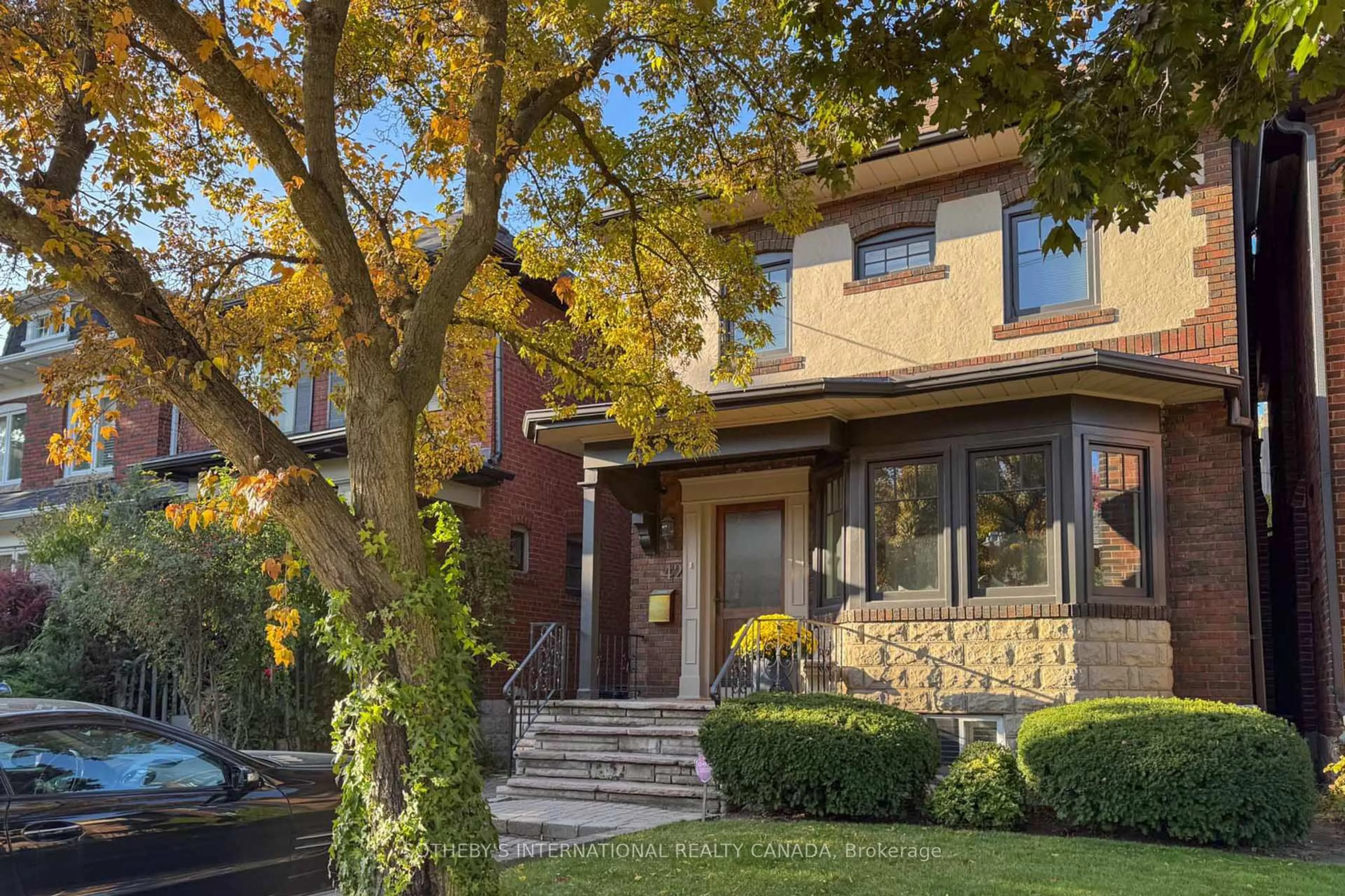 Home with brick exterior material, street for 42 McNairn Ave, Toronto Ontario M5M 2H5