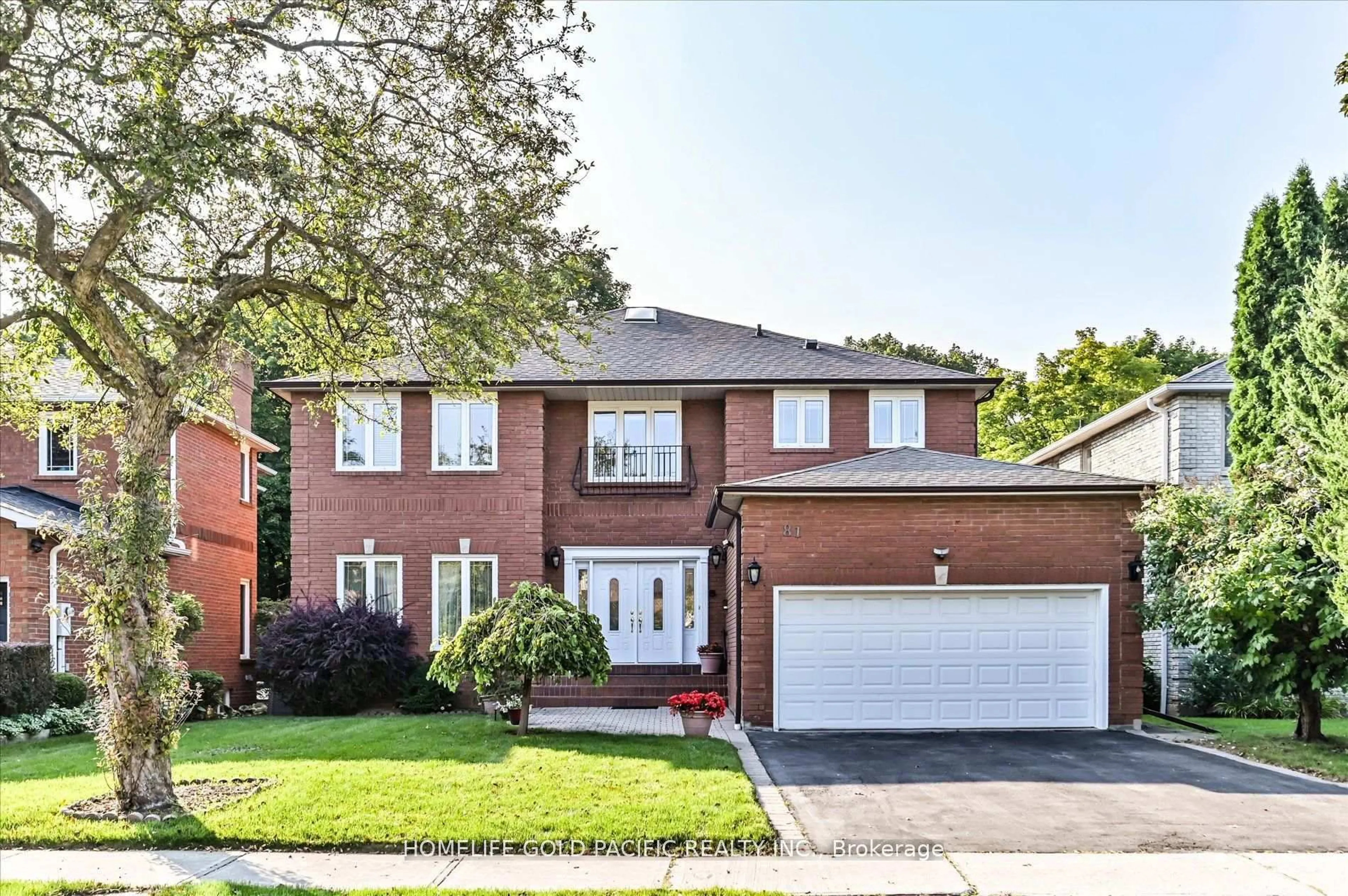 Home with brick exterior material, street for 81 Clarinda Dr, Toronto Ontario M2K 2V2