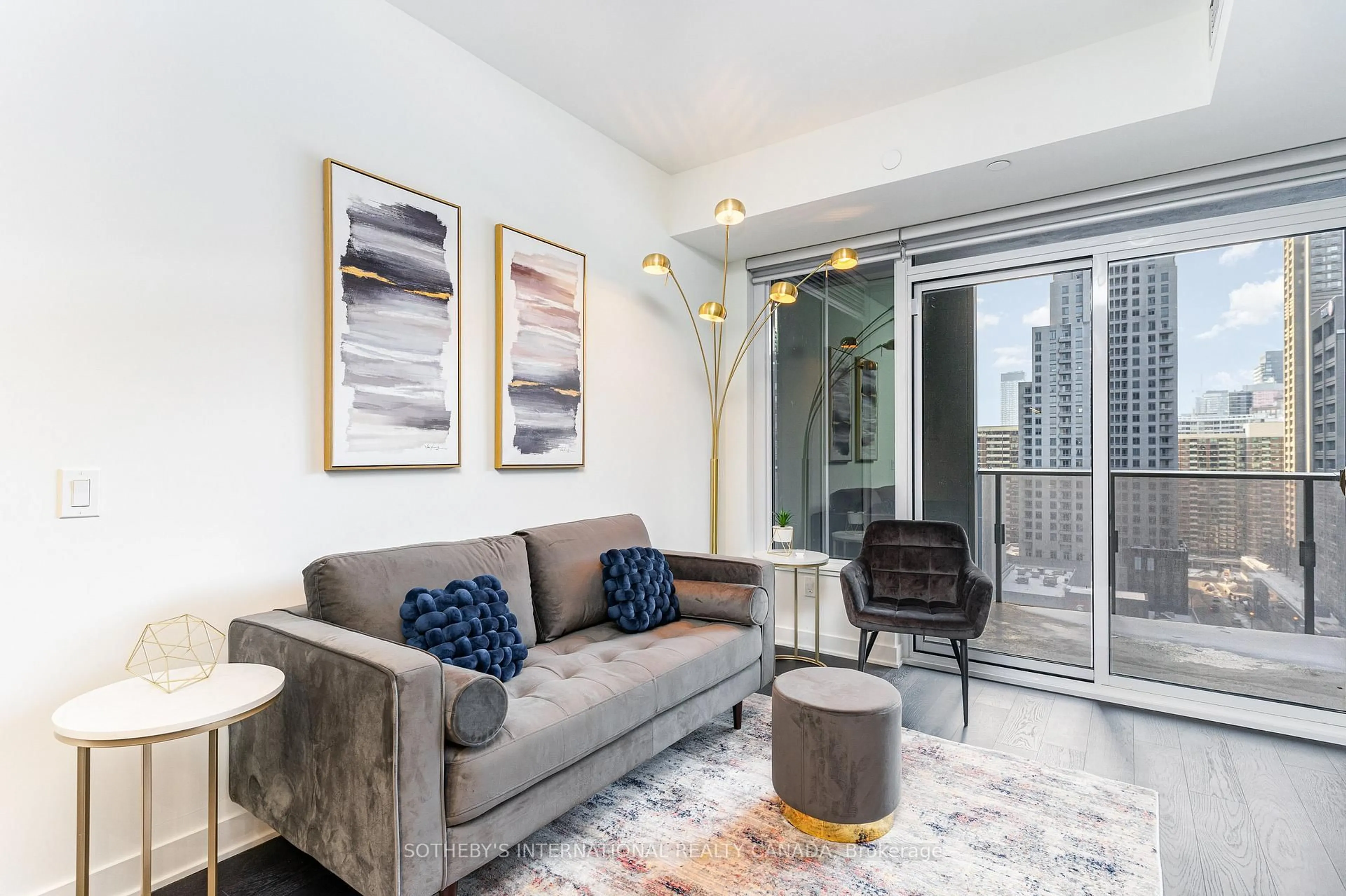 Living room with furniture, unknown for 11 Yorkville Ave #1111, Toronto Ontario M4W 0B7