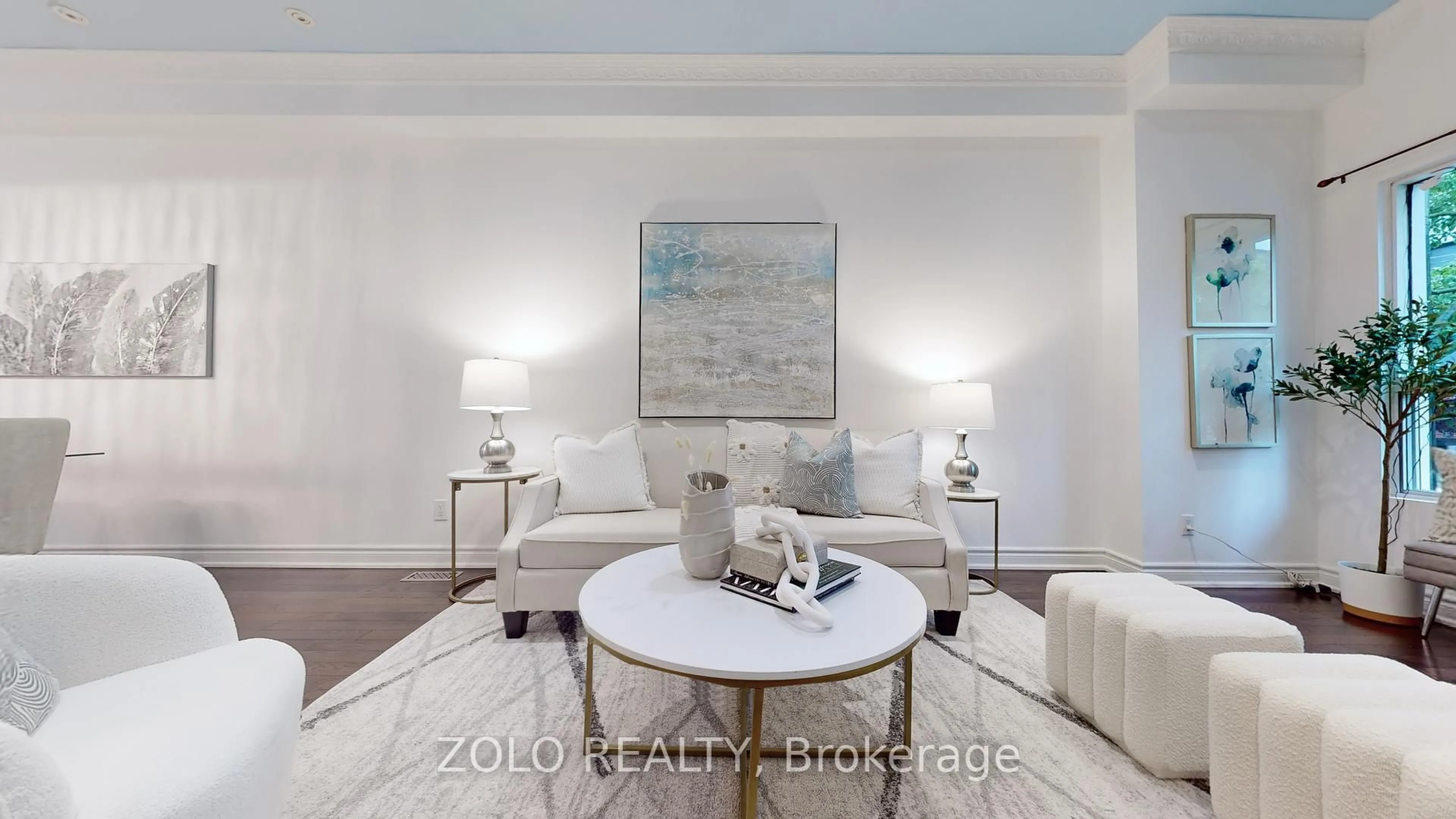 Living room with furniture, unknown for 10 Mitchell Ave, Toronto Ontario M6J 1B9