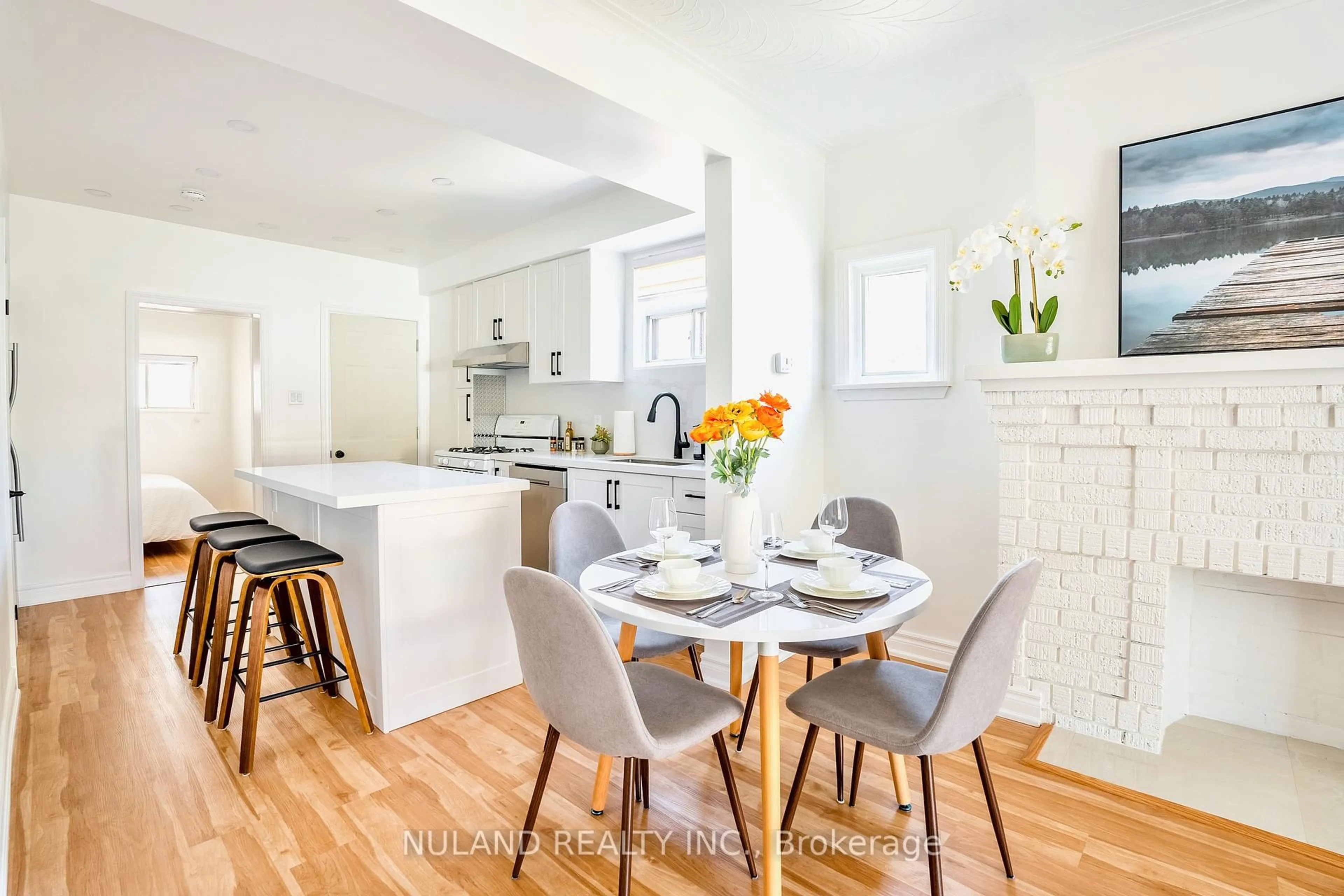 Open concept kitchen, unknown for 56 Blandford St, Toronto Ontario M6E 3A7