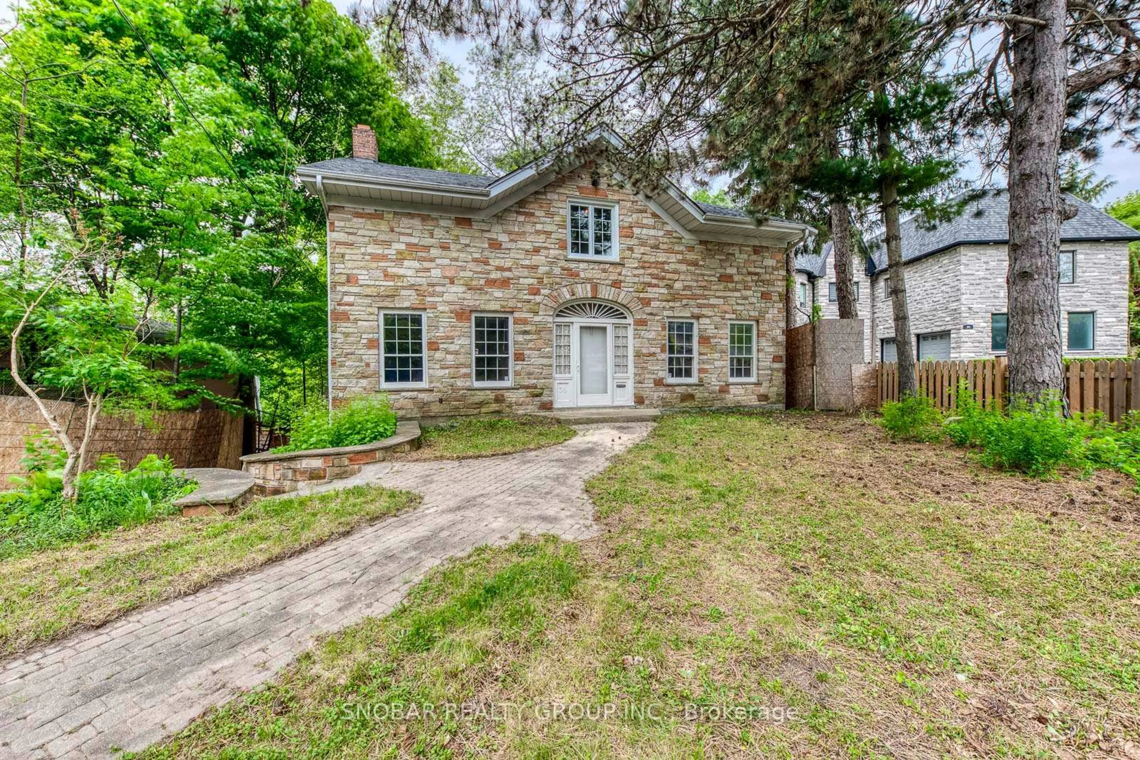 Home with brick exterior material, street for 36 Bannatyne Dr, Toronto Ontario M2L 2N9