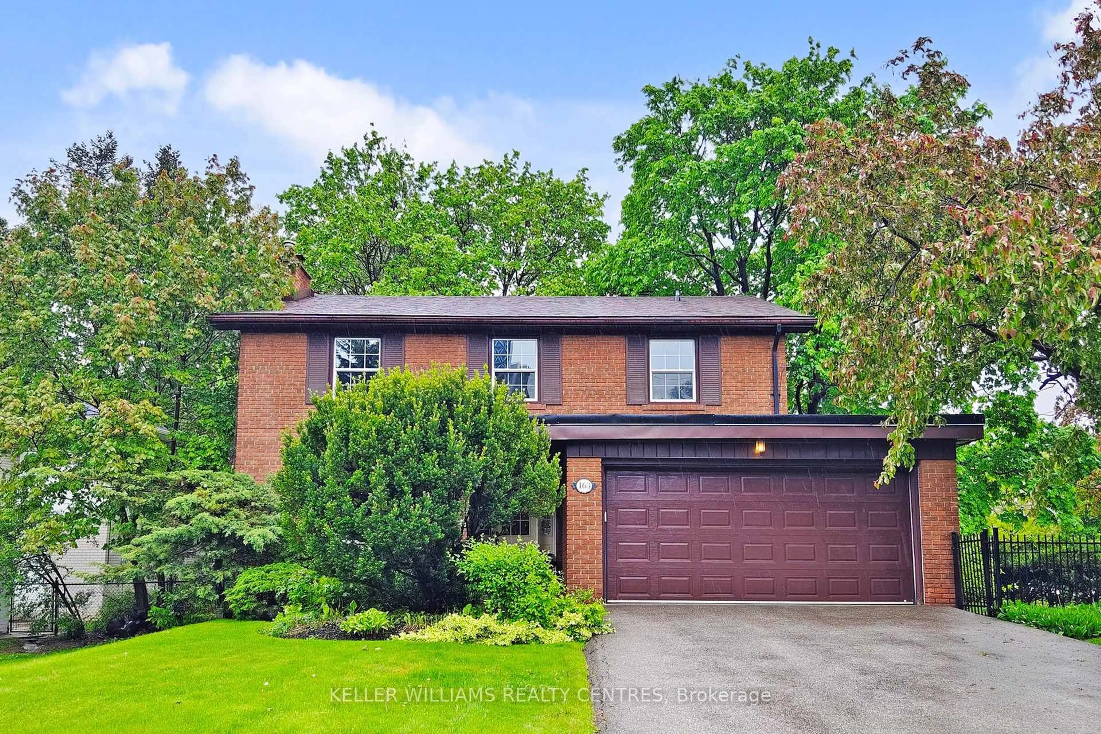 Home with brick exterior material, street for 163 Woodsworth Rd, Toronto Ontario M2L 2T2