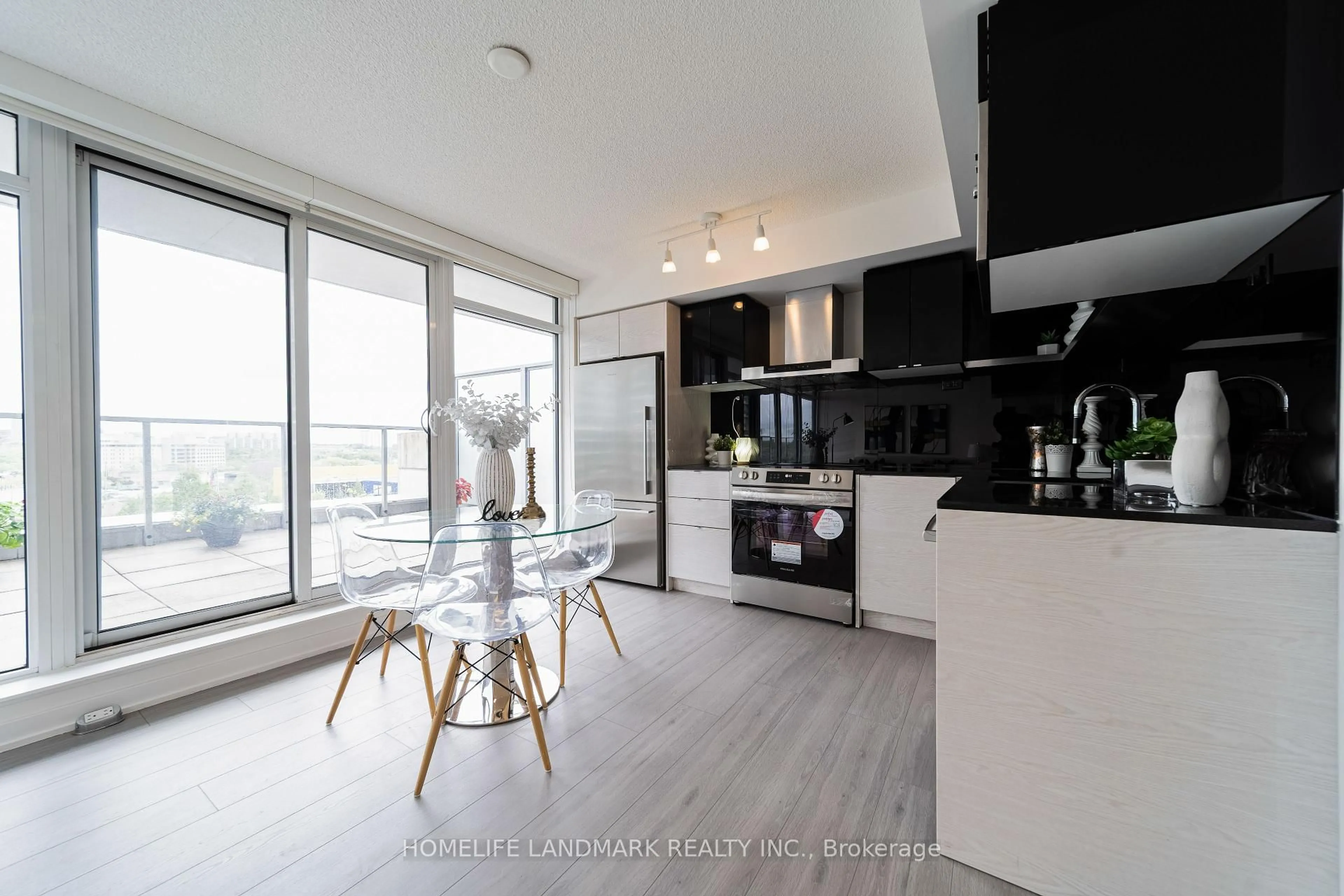 Open concept kitchen, unknown for 72 Esther Shiner Blvd #317, Toronto Ontario M2K 0C4
