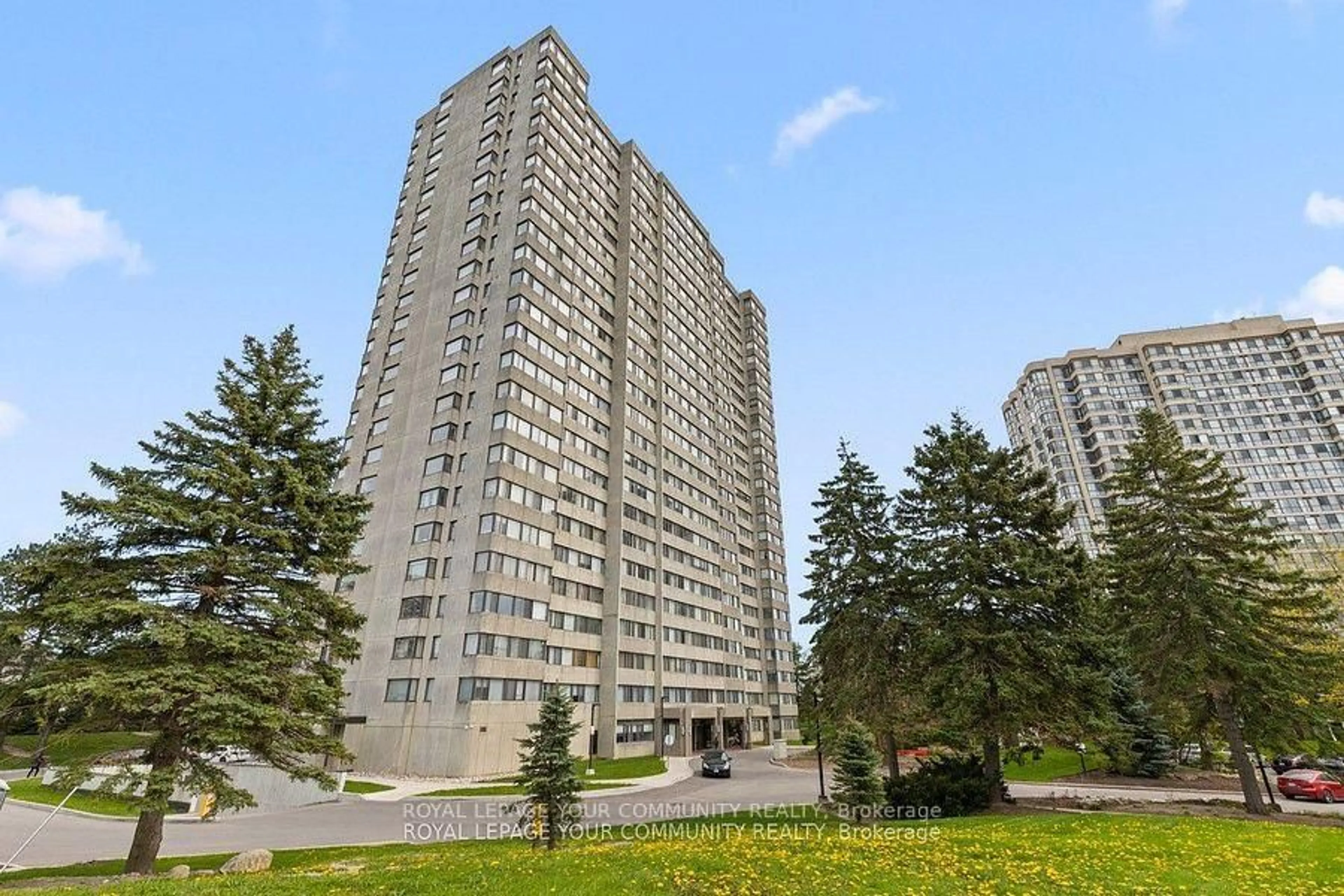Patio, building for 133 Torresdale Ave #1606, Toronto Ontario M2R 3T2