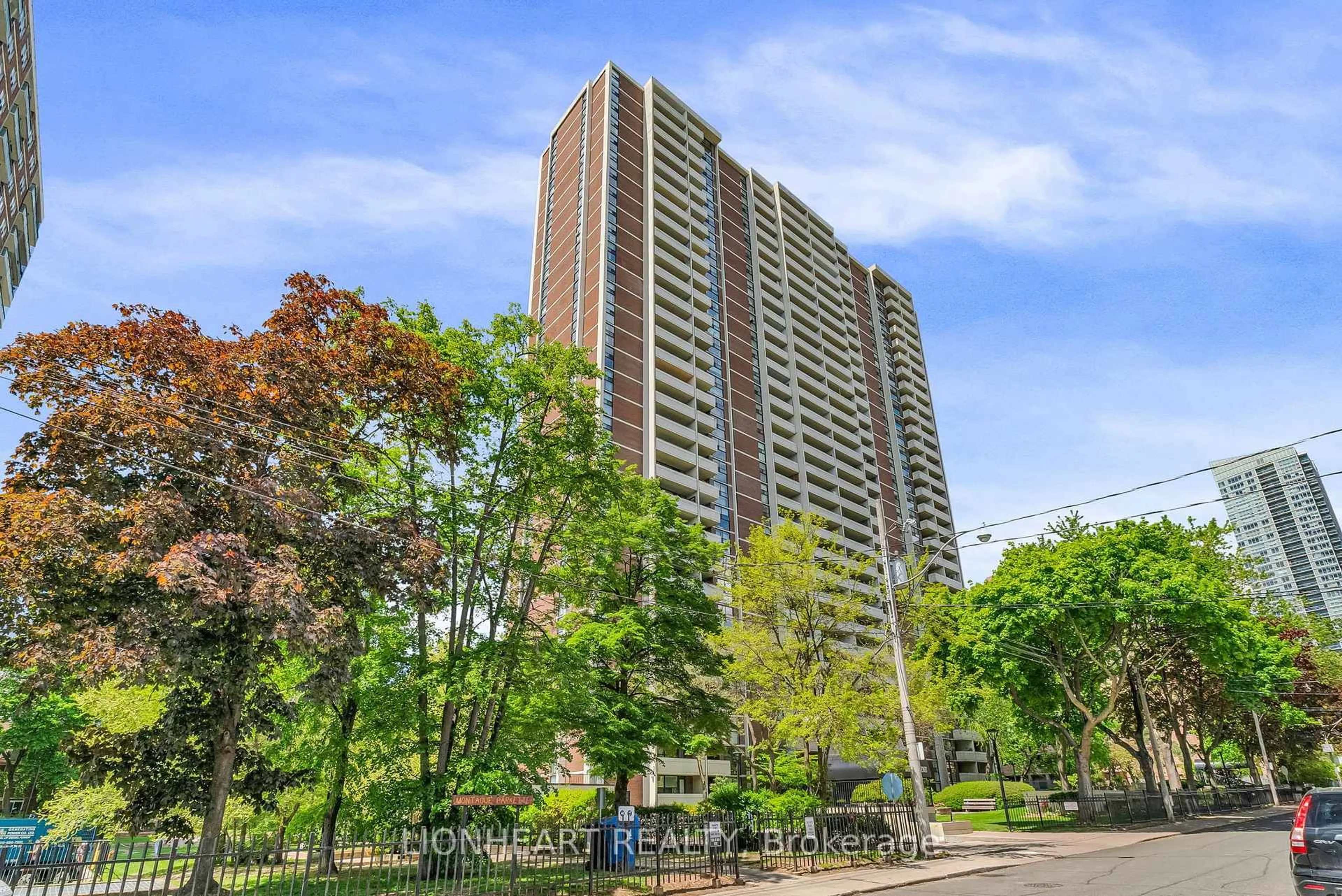 A pic from outside/outdoor area/front of a property/back of a property/a pic from drone, unknown for 40 Homewood Ave #2608, Toronto Ontario M4Y 2K2
