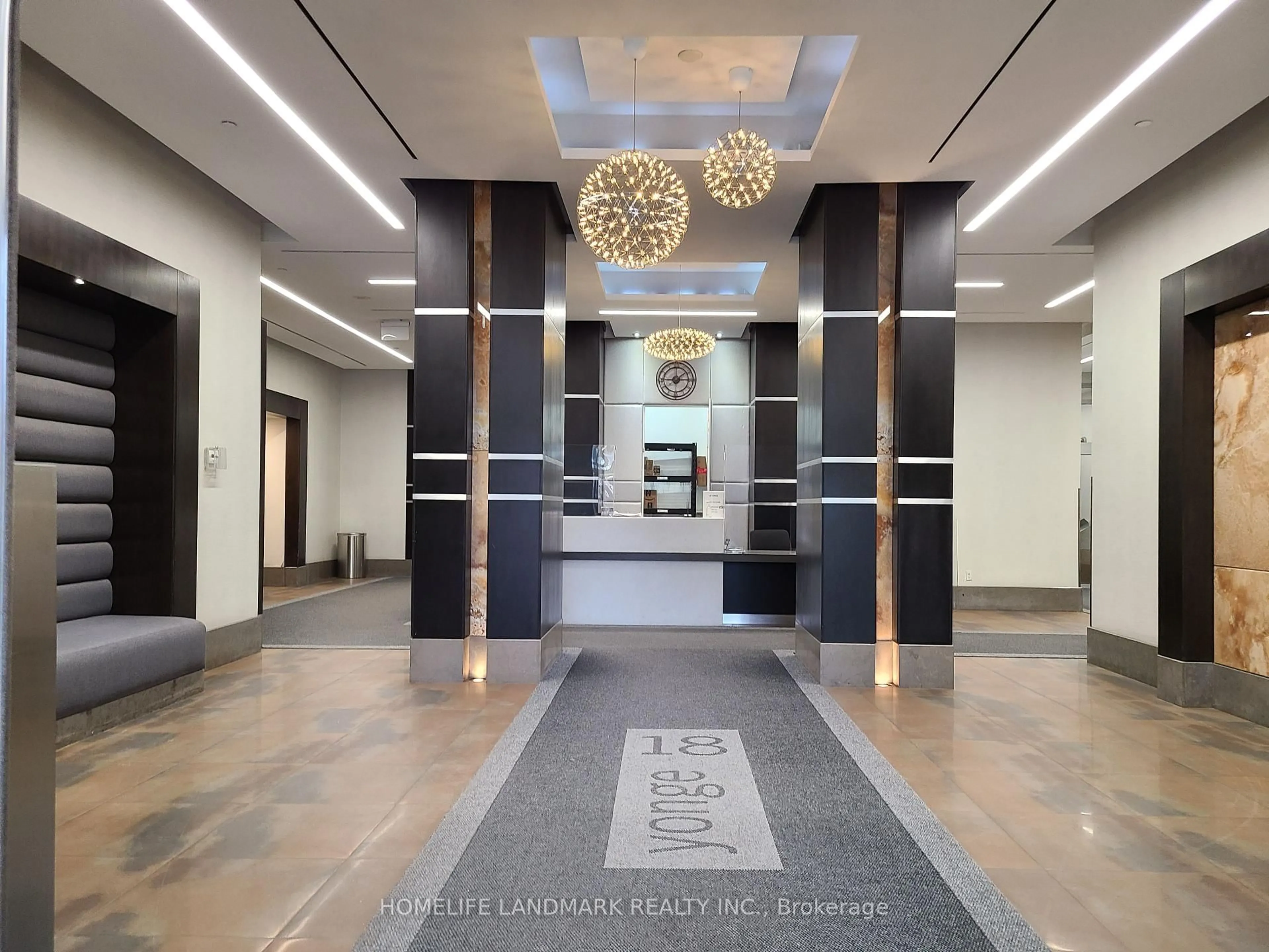 Lobby for 18 Yonge St #1303, Toronto Ontario M5E 1Z8