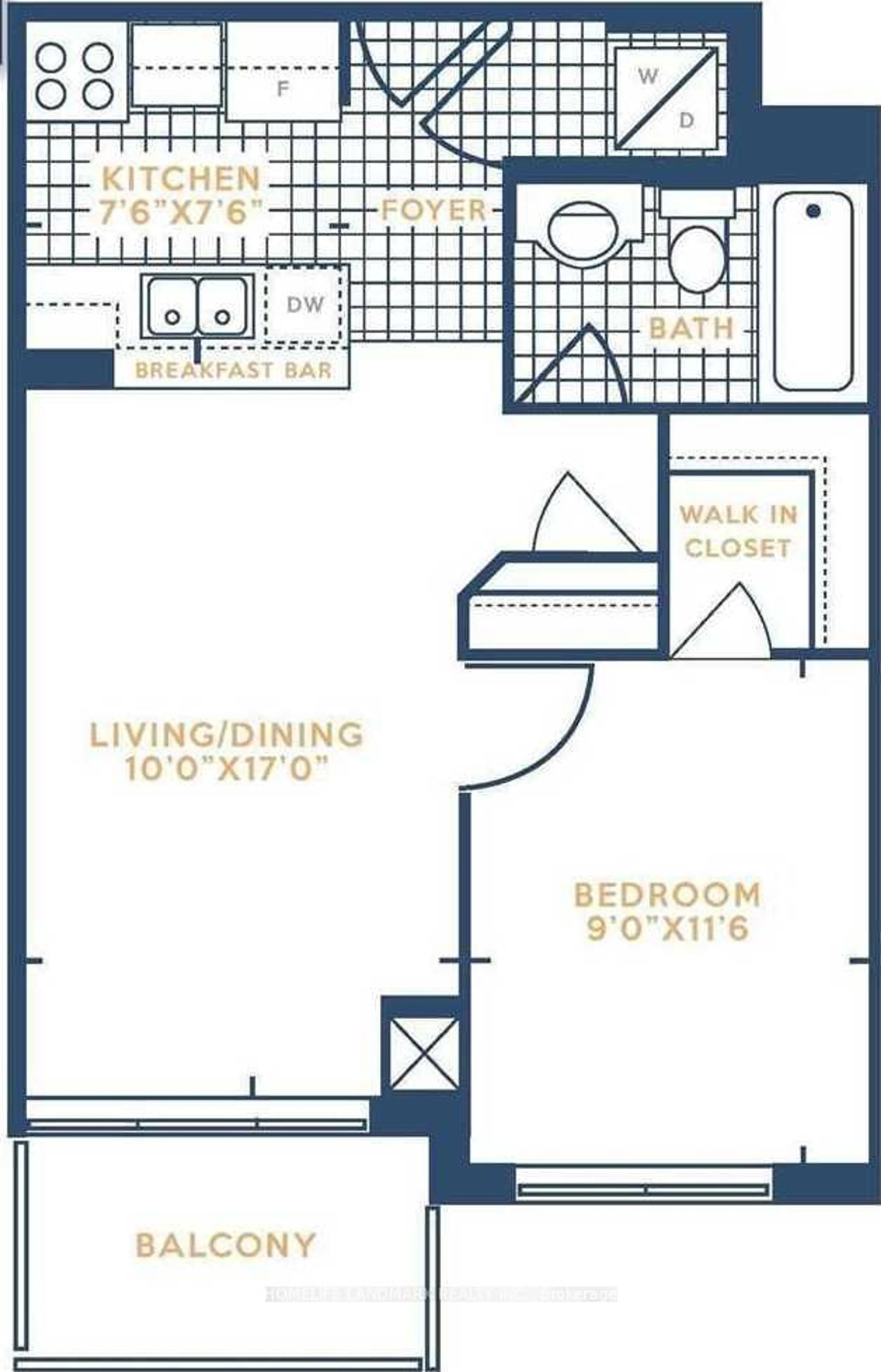 Floor plan for 16 Harrison Garden Blvd #PH 7, Toronto Ontario M2N 7J6