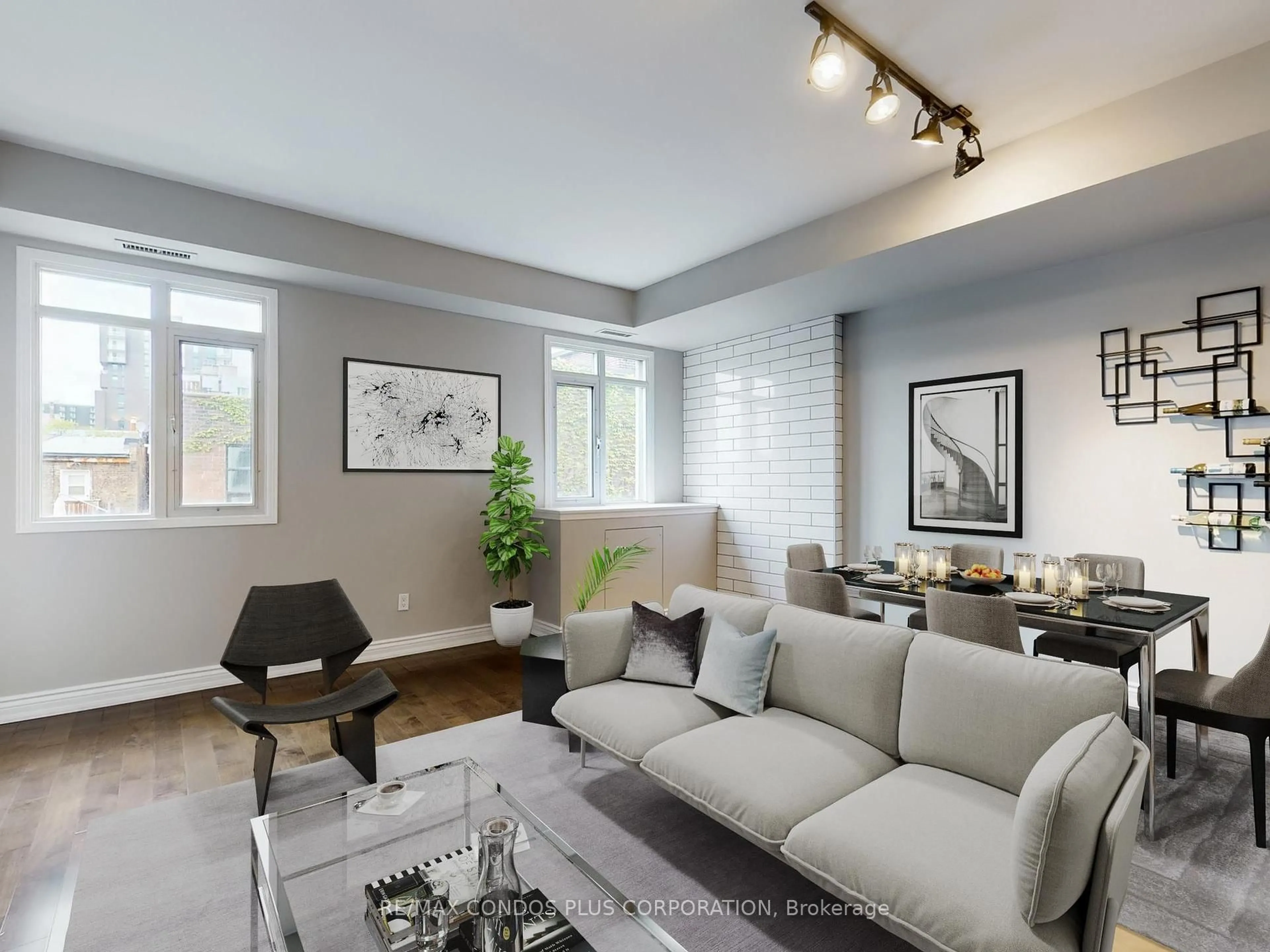 Living room with furniture, unknown for 500 Richmond St #325, Toronto Ontario M5V 3N4