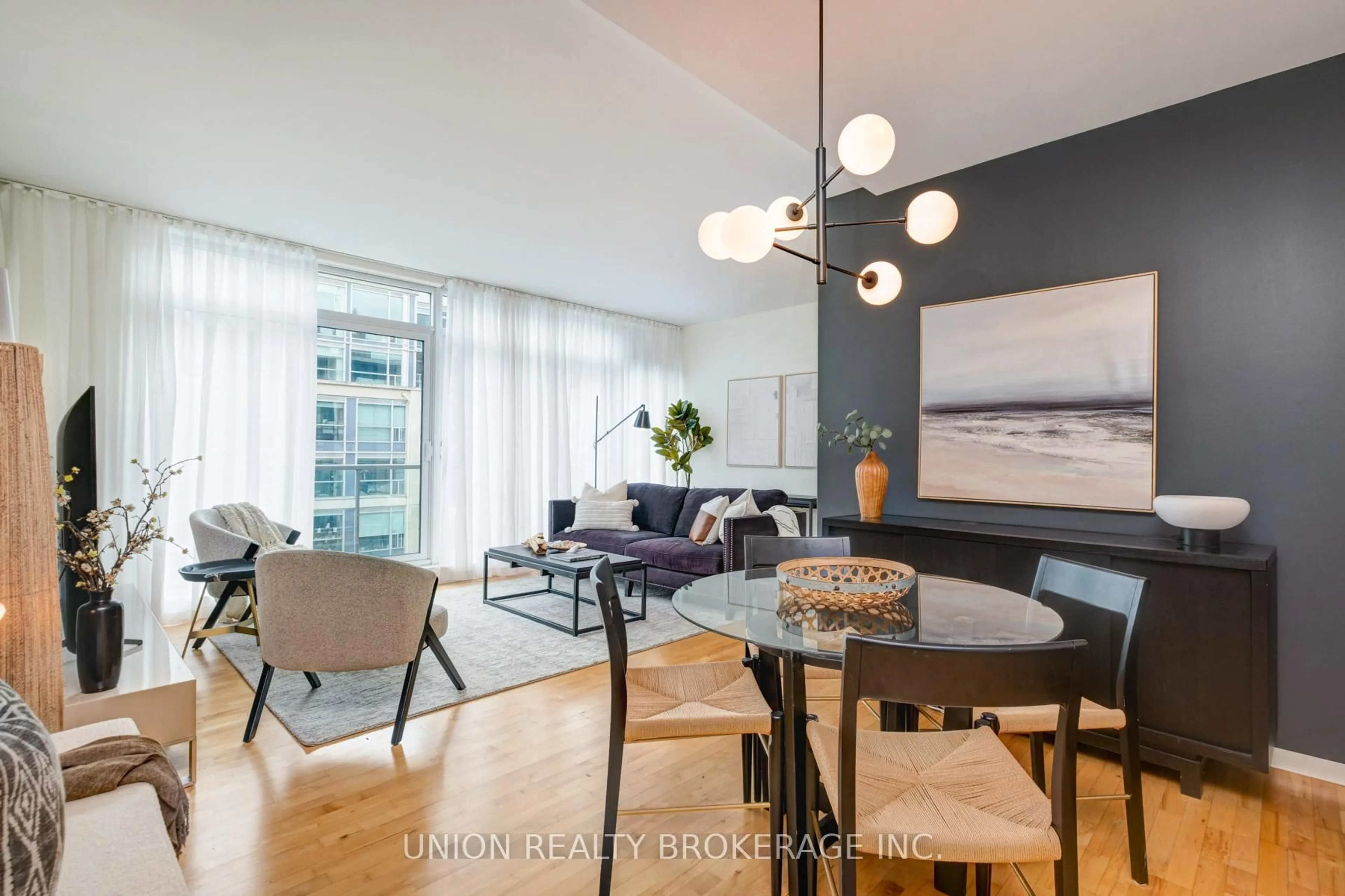 Living room with furniture, unknown for 333 Adelaide St #1205, Toronto Ontario M5A 4T4