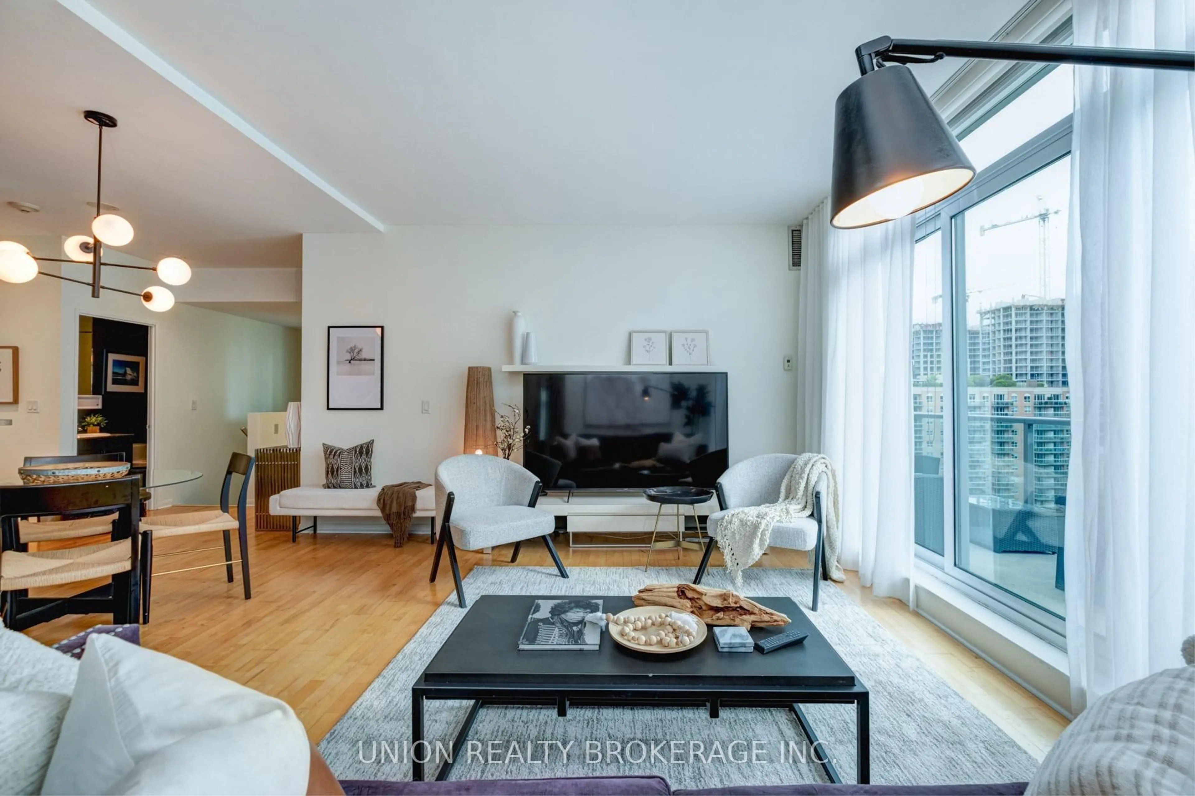 Living room with furniture, unknown for 333 Adelaide St #1205, Toronto Ontario M5A 4T4
