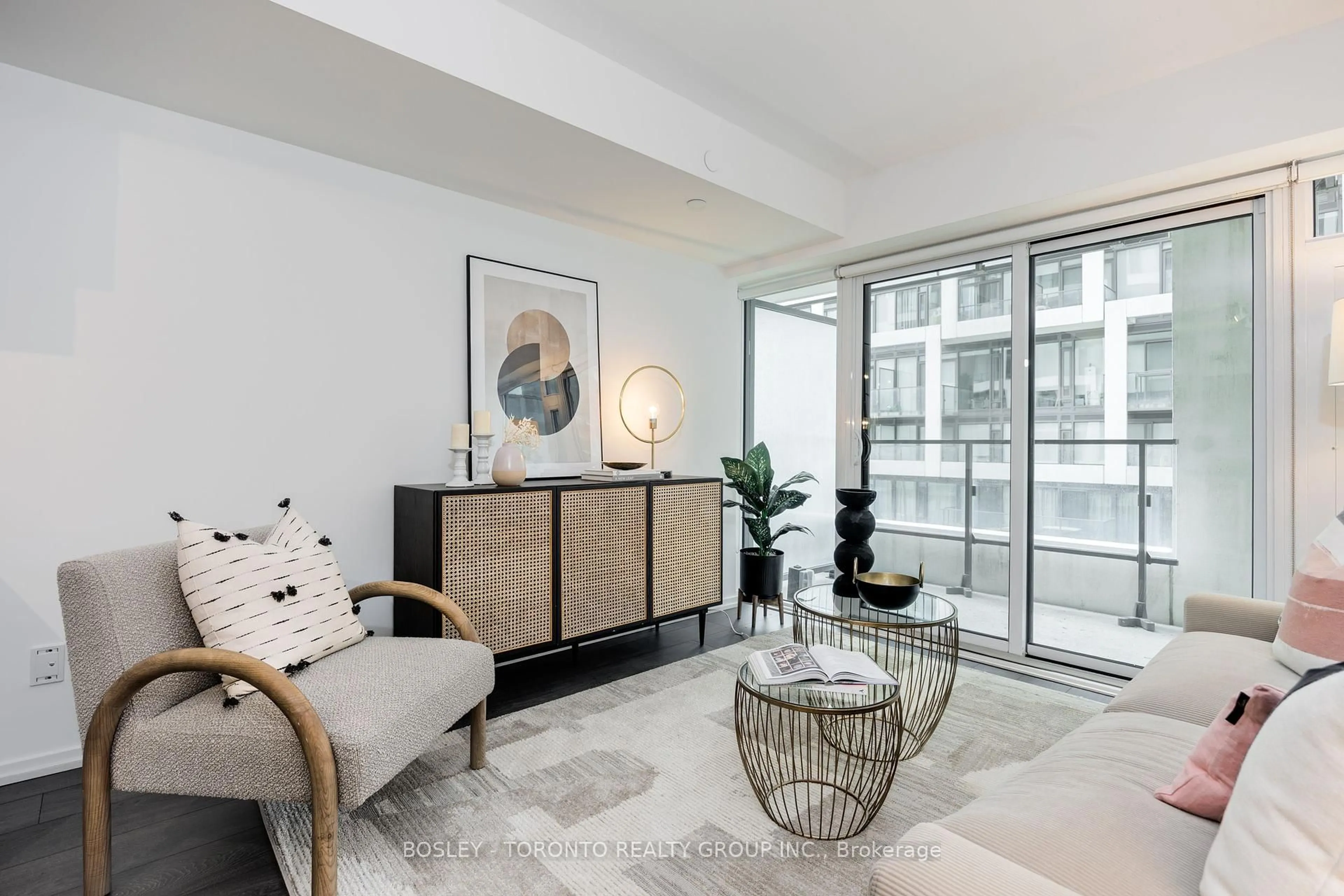 Living room with furniture, unknown for 5 Soudan Ave #844, Toronto Ontario M4S 0B1