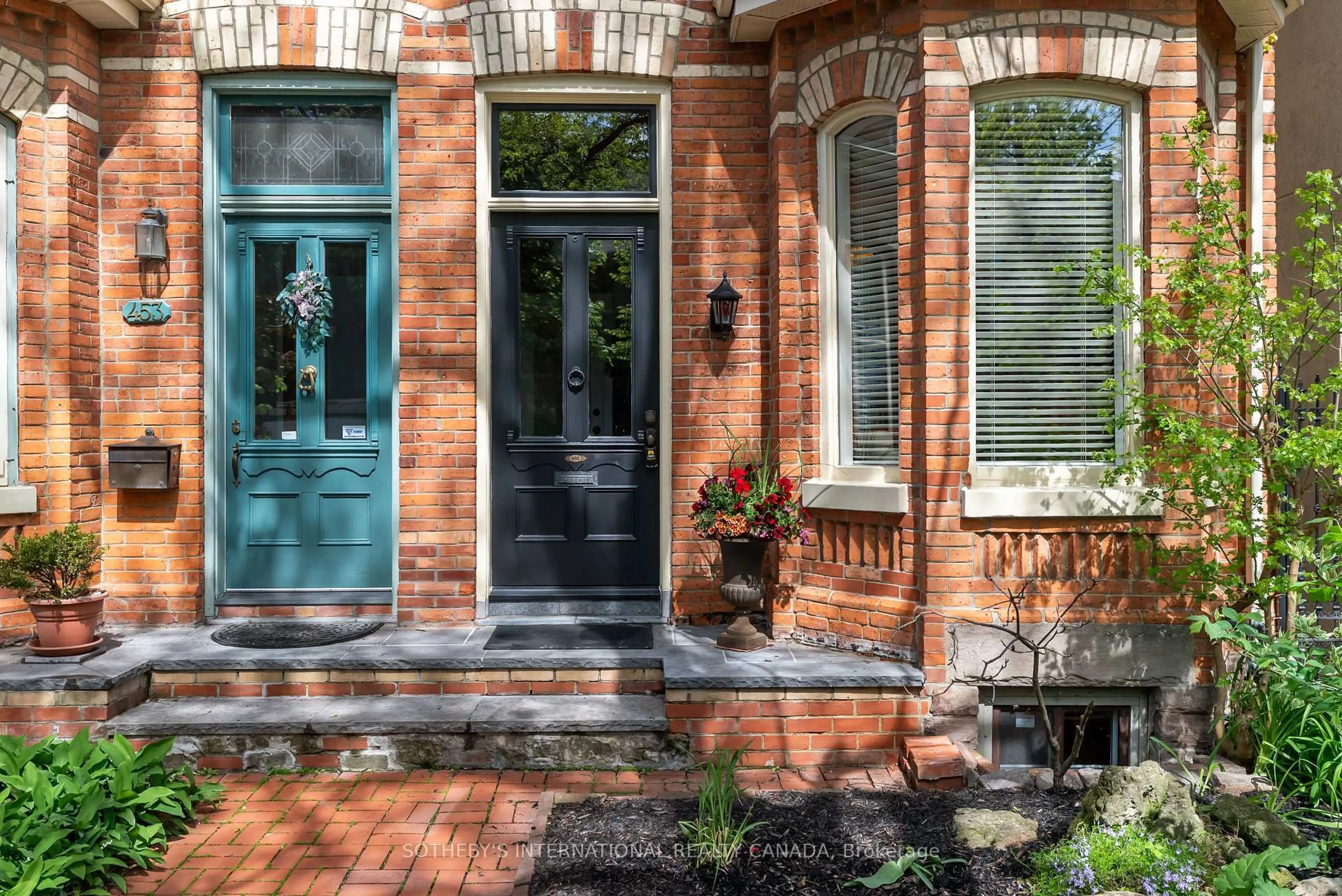 Home with brick exterior material, street for 451 Sackville St, Toronto Ontario M4X 1T3