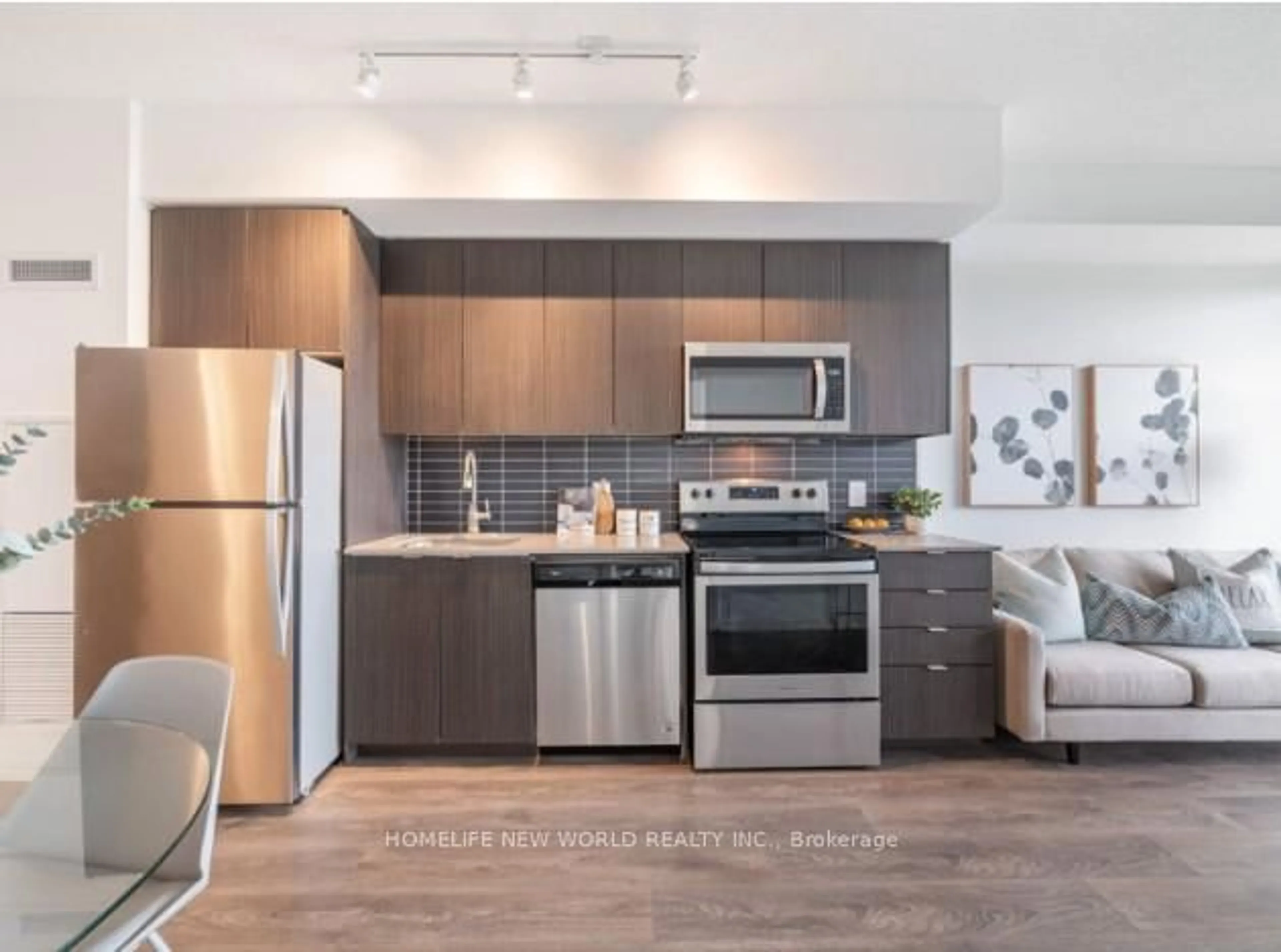 Open concept kitchen, unknown for 3237 Bayview Ave #1206, Toronto Ontario M2K 2J7
