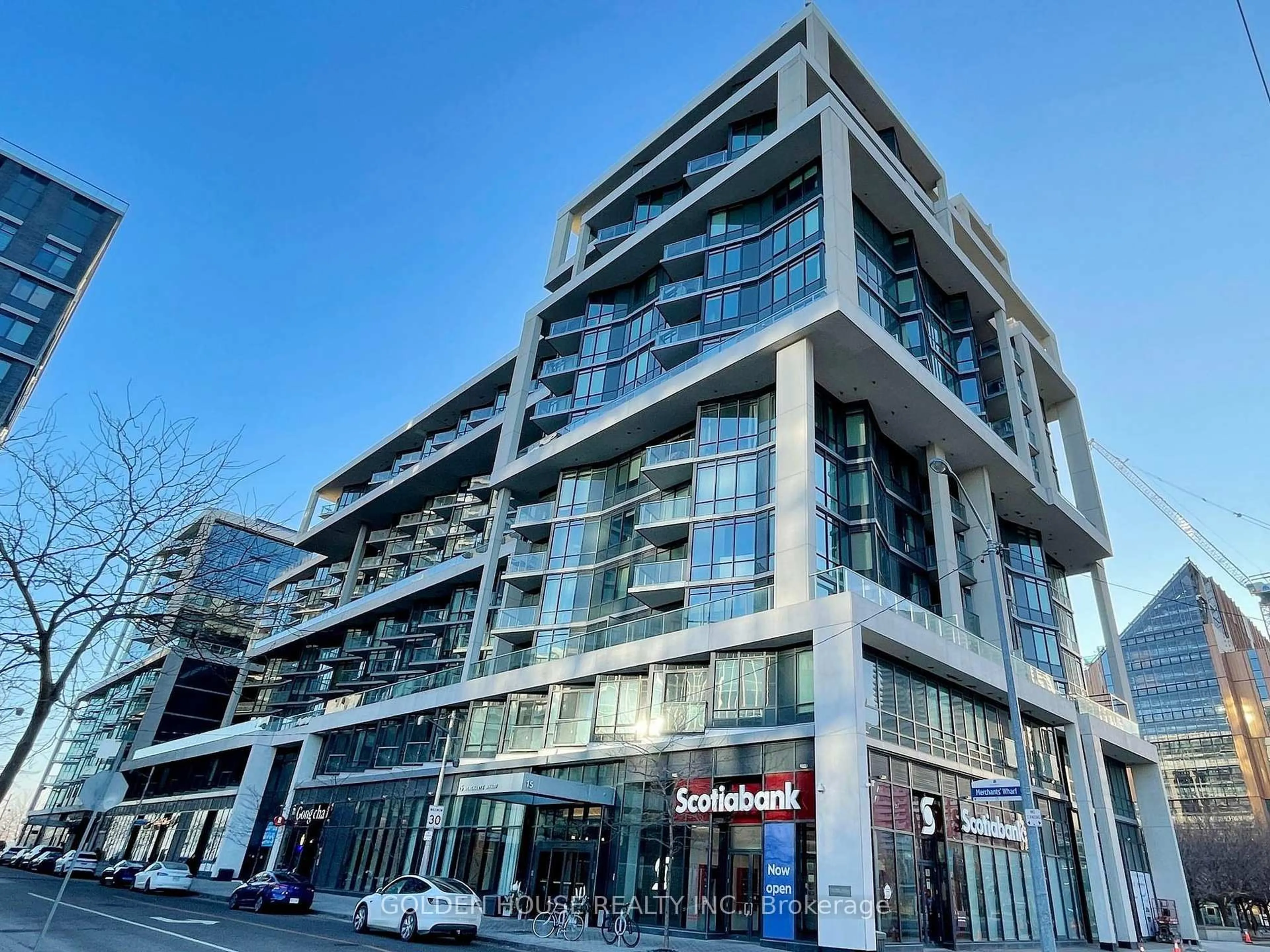 Indoor foyer for 55 Merchants' Wharf N/A #1023, Toronto Ontario M5A 0P2