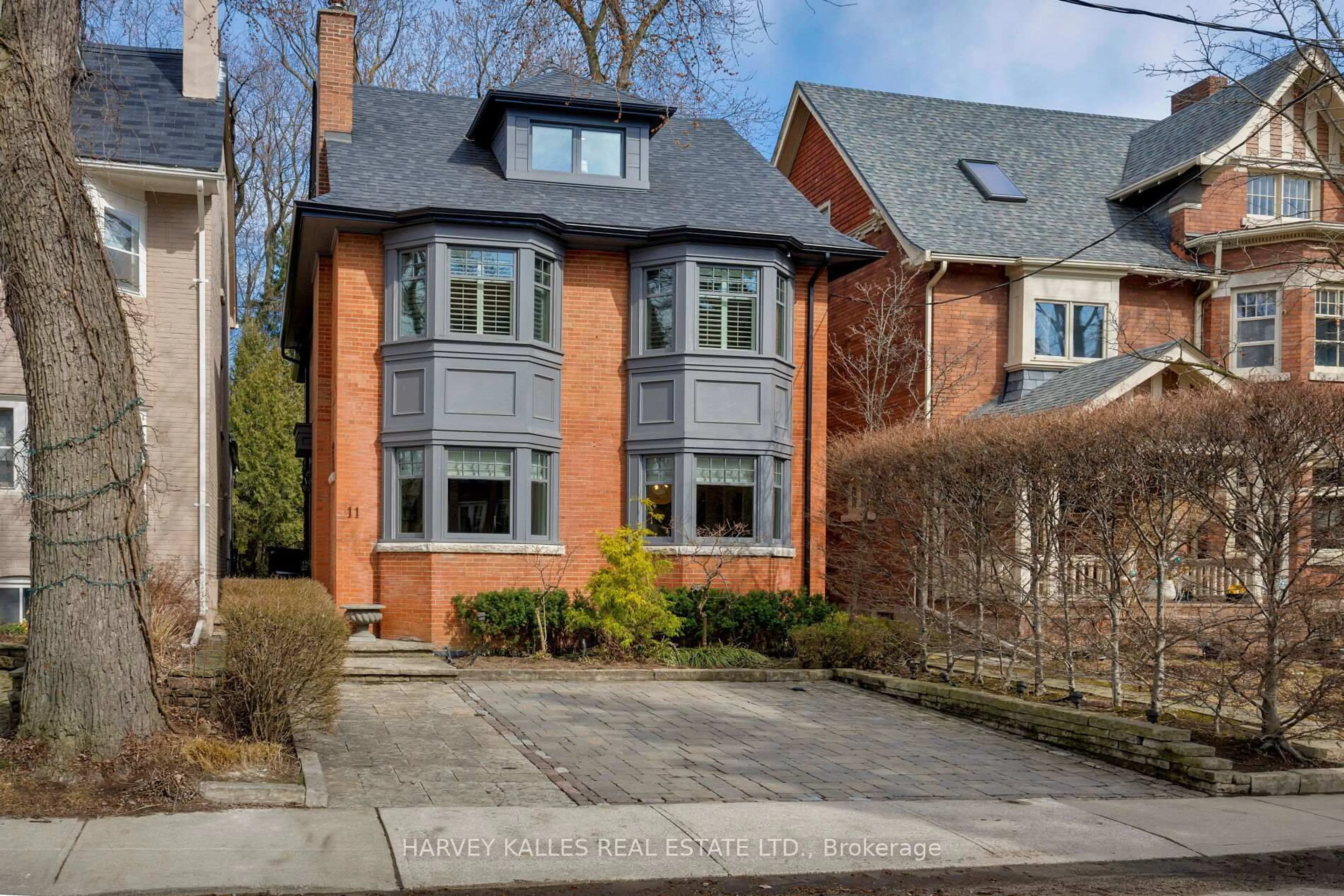 Home with brick exterior material, street for 11 Hawthorn Ave, Toronto Ontario M4W 2Z1