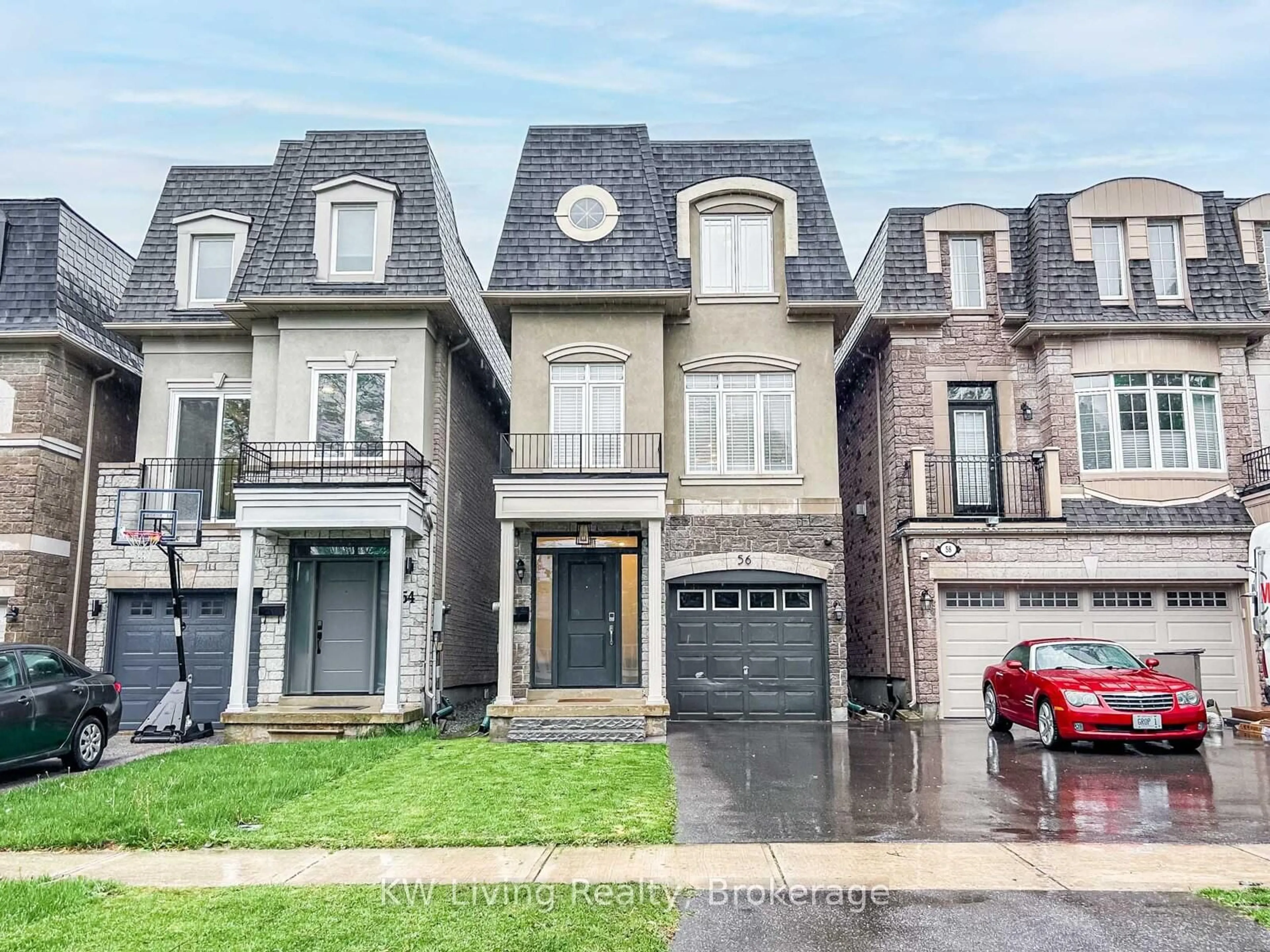 Home with brick exterior material, street for 56 Wilkinson Dr, Toronto Ontario M2J 3Z5