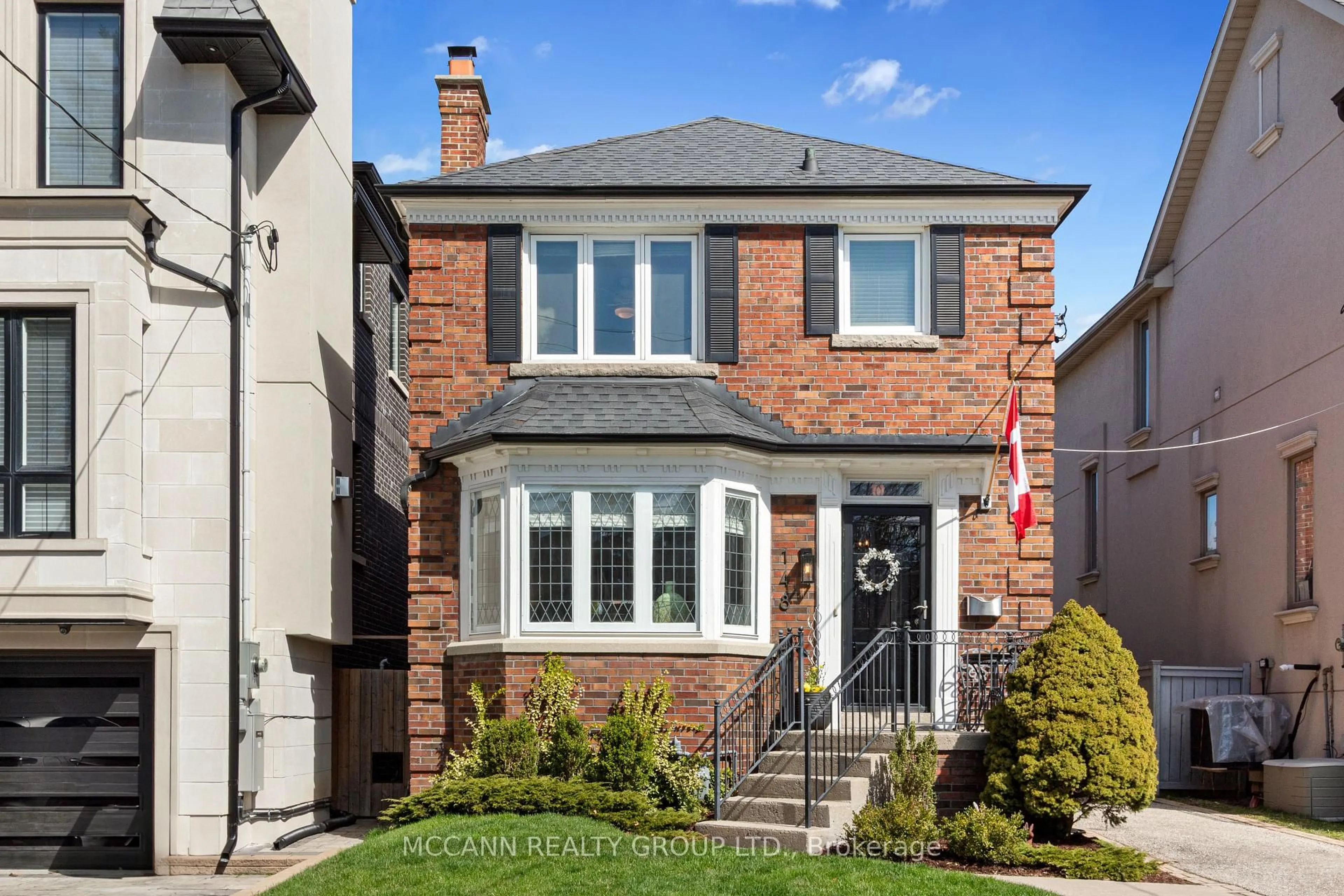 Home with brick exterior material, street for 148 Brooke Ave, Toronto Ontario M5M 2K5