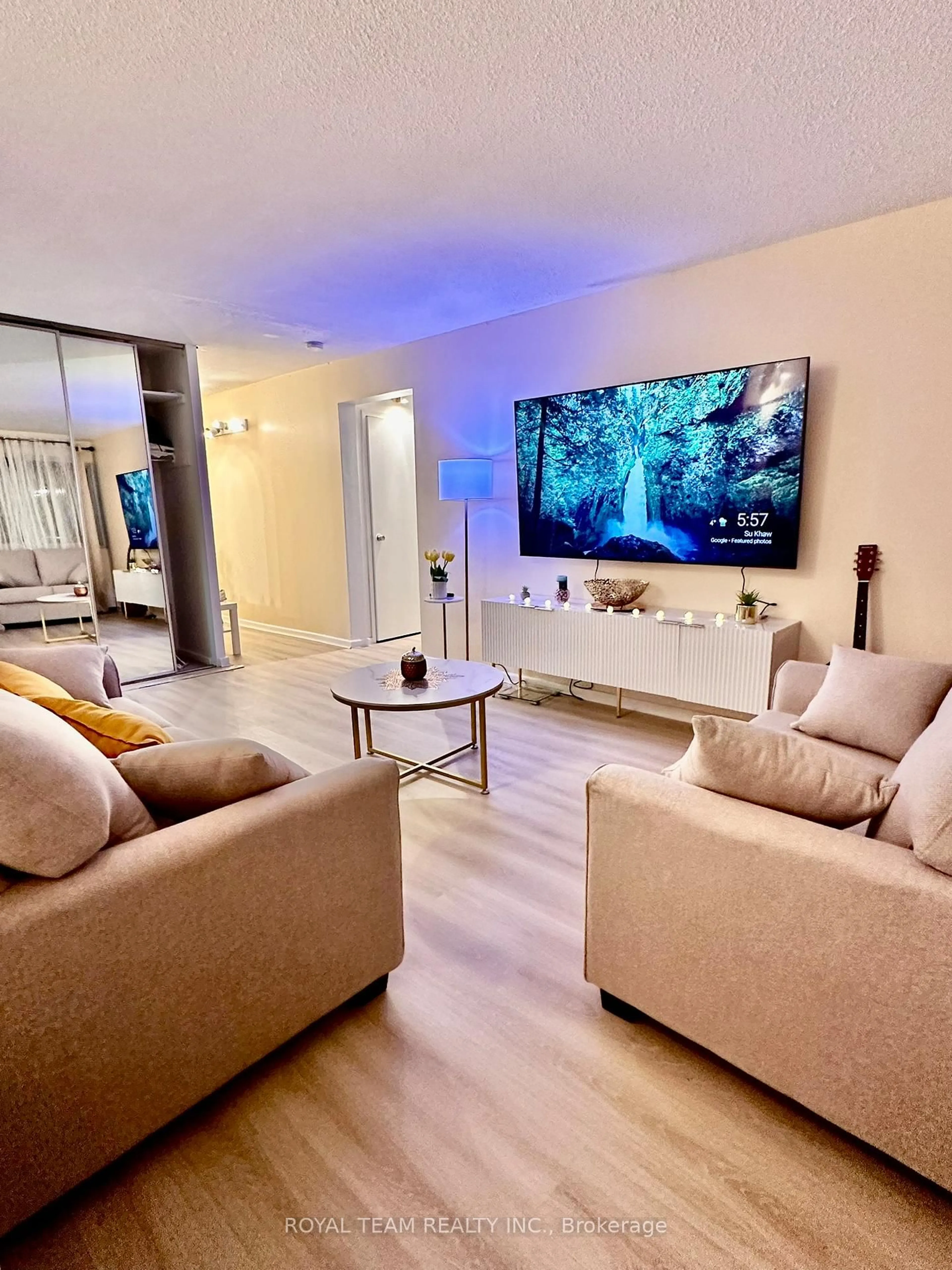 Home theater for 735 Don Mills Rd #201, Toronto Ontario M3C 1S9