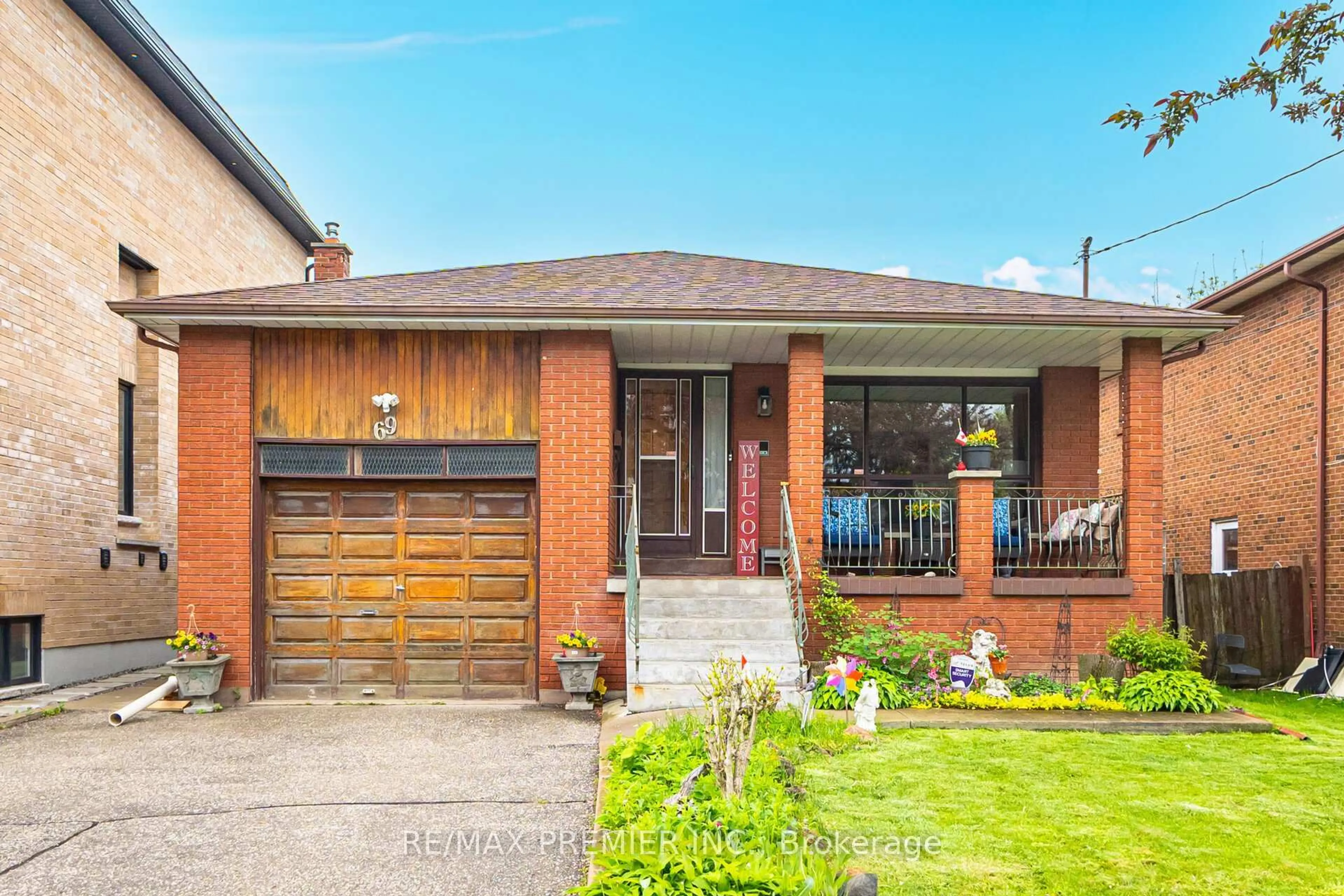 Home with brick exterior material, street for 69 Abitibi Ave, Toronto Ontario M2M 2V3